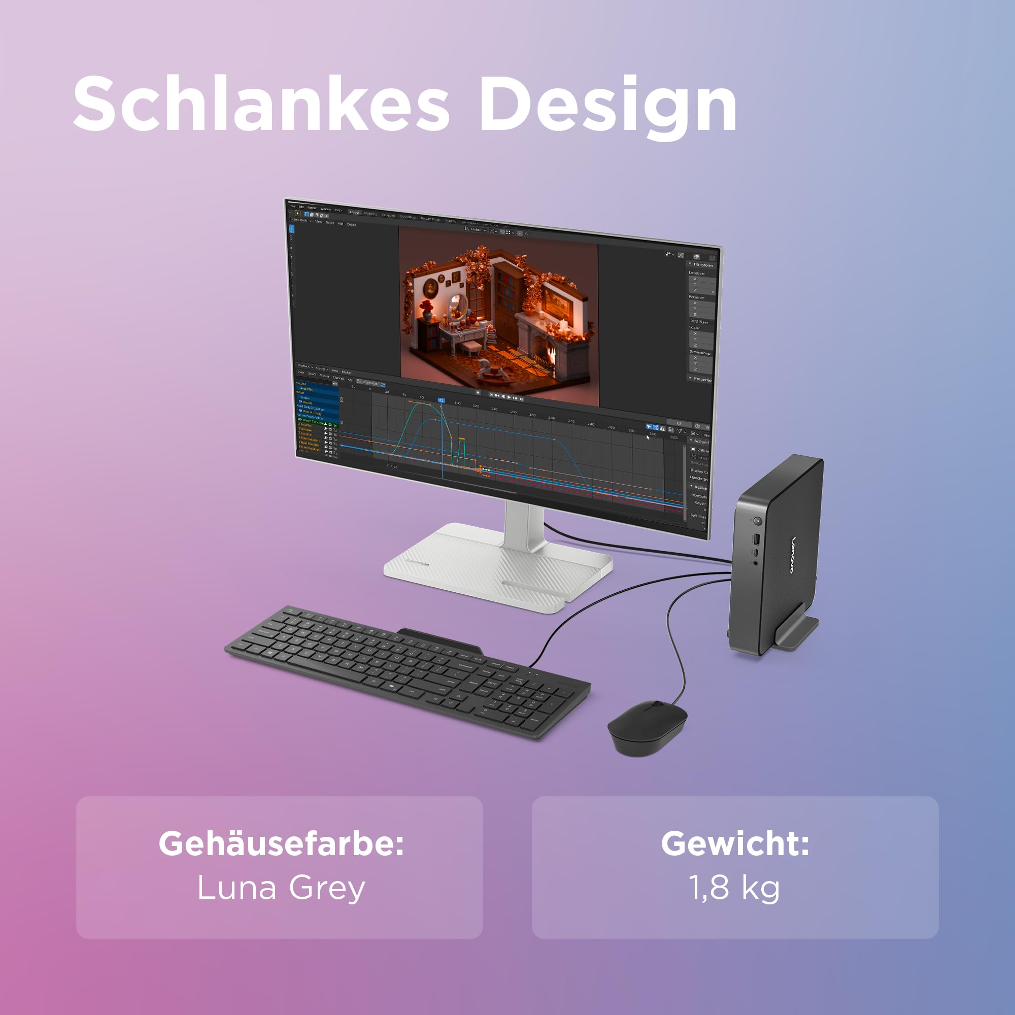 Lenovo IdeaCentre Mini Desktop-PC