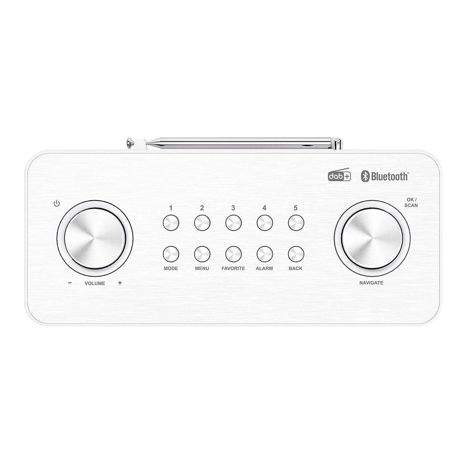 Kenwood CR-ST80DAB-W Stereo Kompaktradio Kenwood CR-ST80DAB-W Stereo Kompaktradio