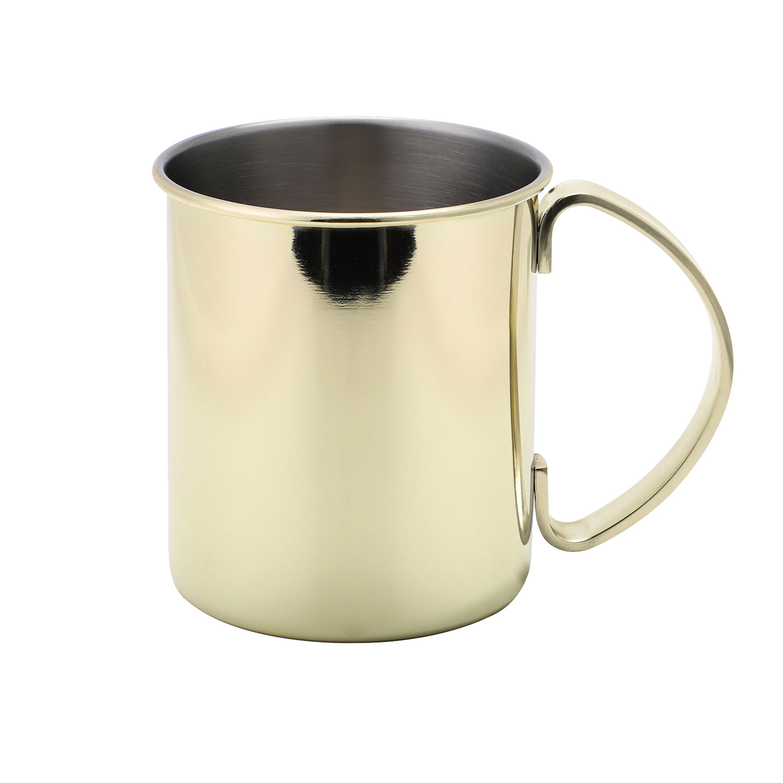 ECHTWERK Moscow Mule Becher Set 2tlg aus Edelstahl, 1000 ml, 