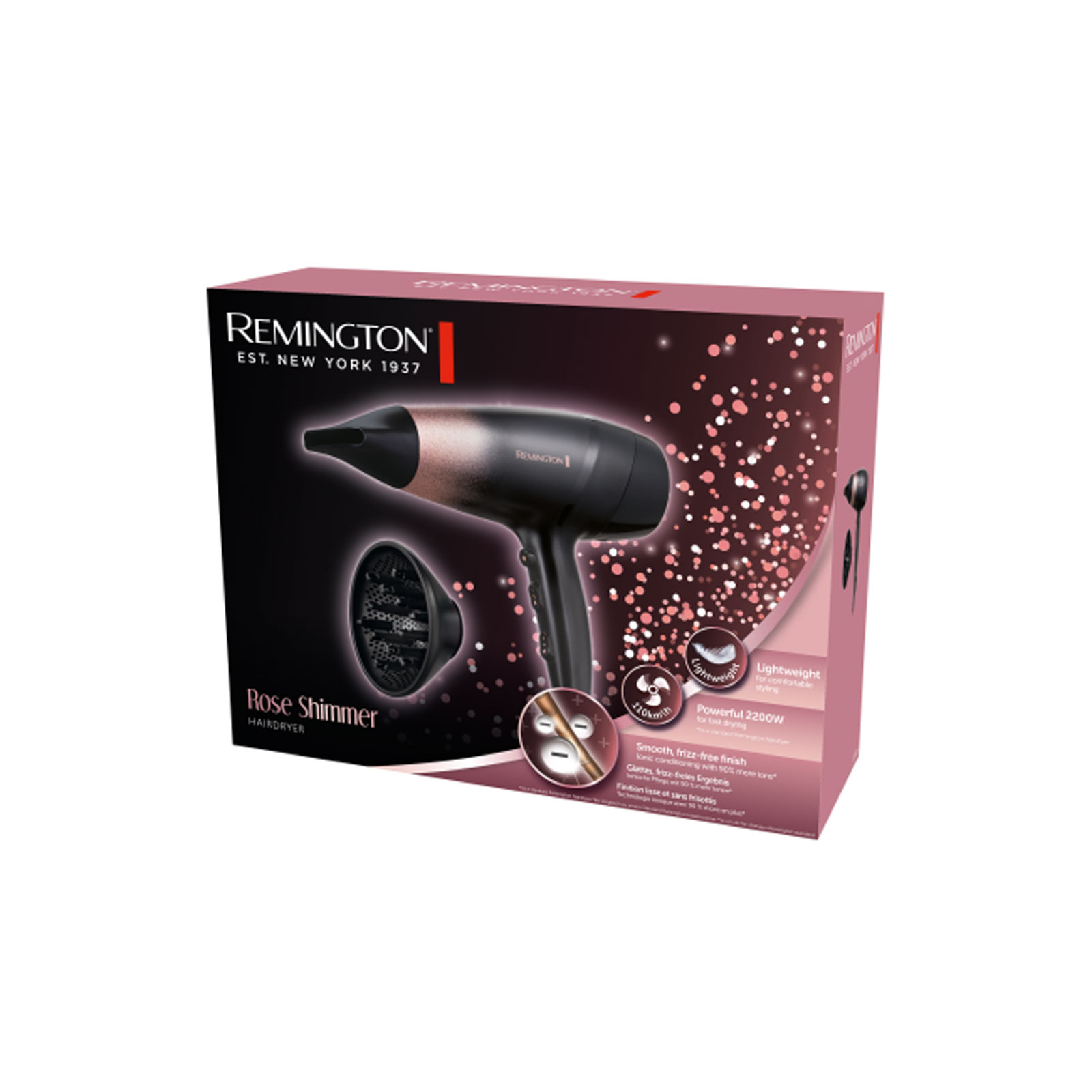 REM D5305 Rose Shimmer Haartr