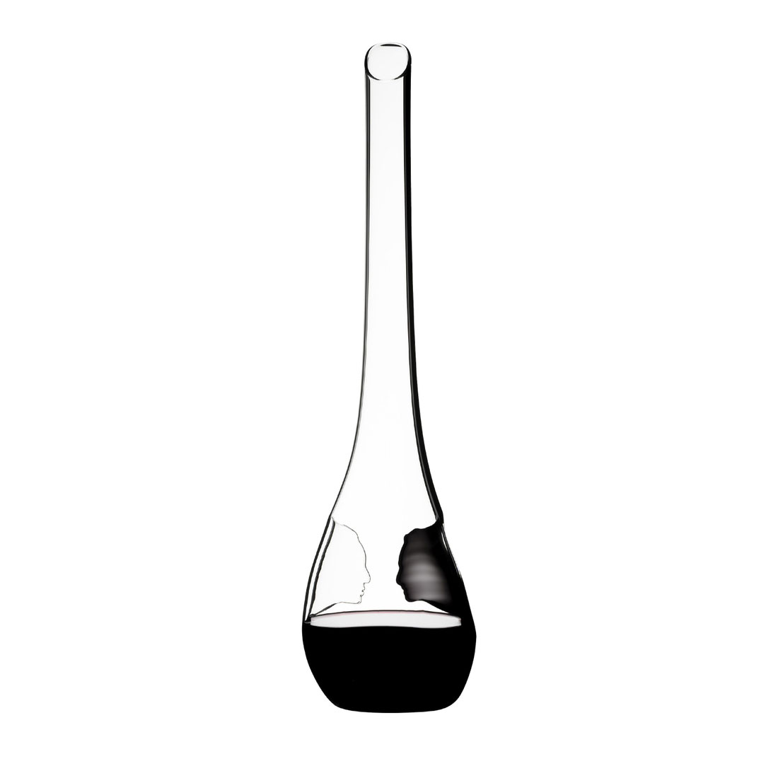Riedel Dekanter Black Tie Face To Face inkl. Reinigungskugeln Poliertuch
