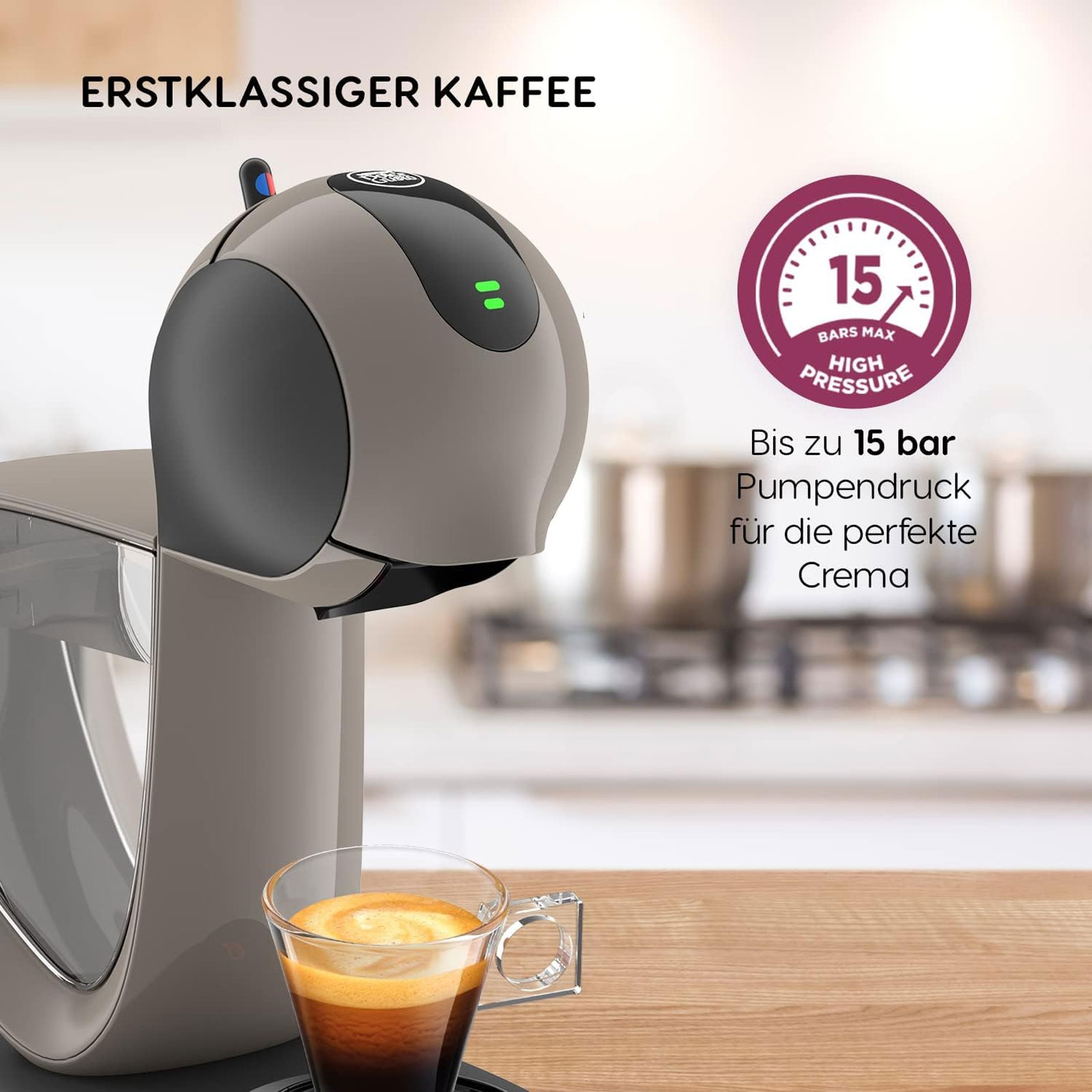 Krups Infinissima Touch KP270A.25 NDG  Kaffee-Kapselmaschine mit Touchdisplay