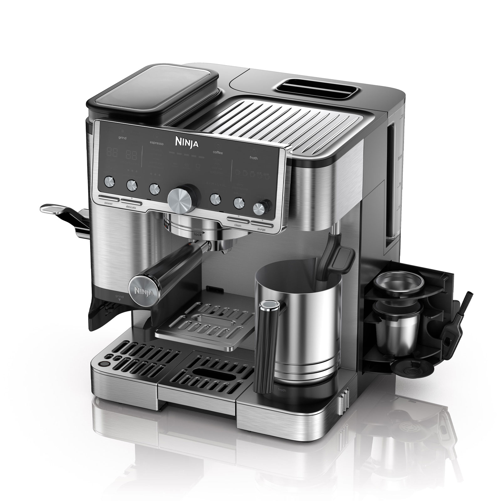 Ninja ES701EU Luxe Café Pro Siebträger-Espressomaschine Ninja ES701EU Luxe Café Pro Siebträger-Espressomaschine