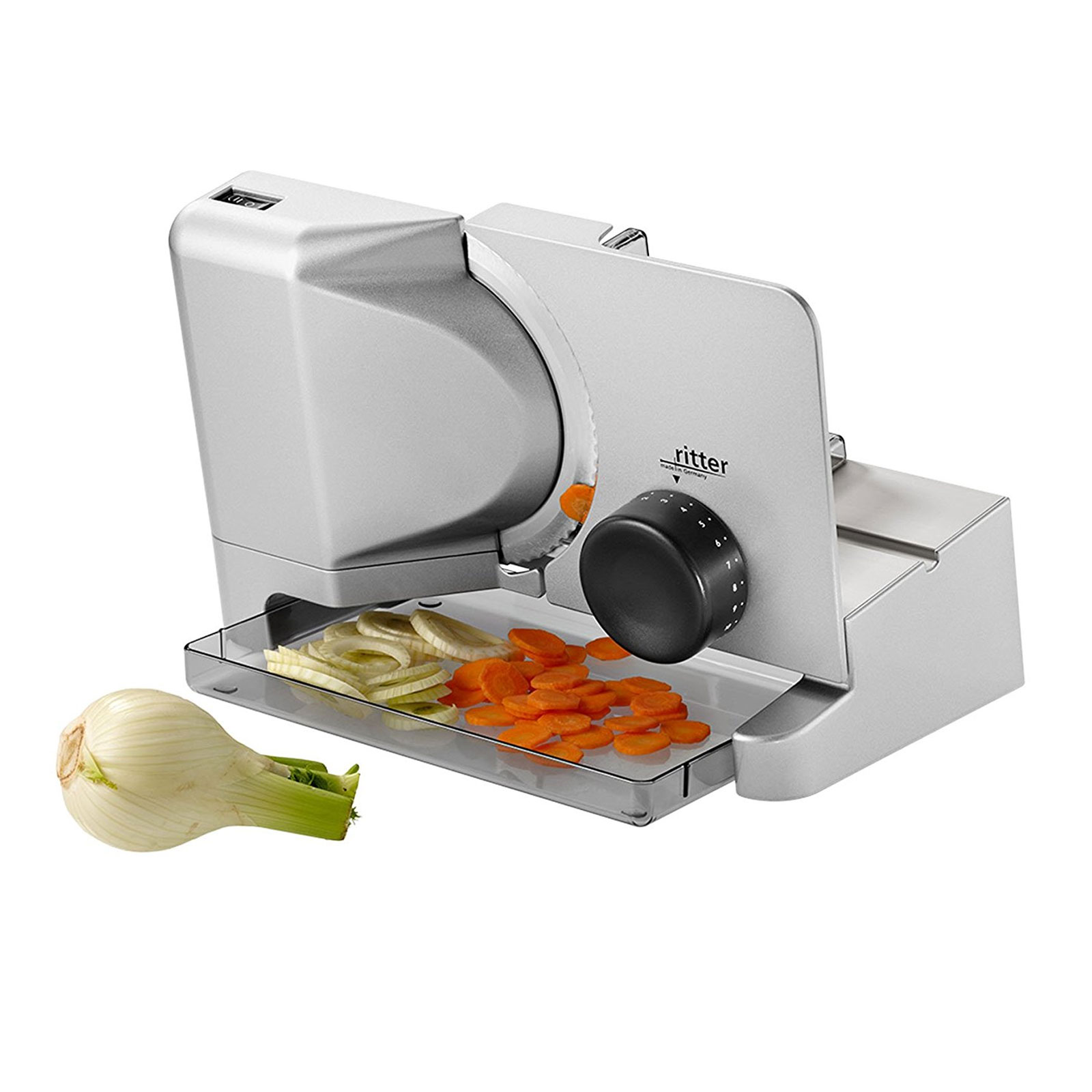 RITTER E 16 Duo Plus Allesschneider silbermetallic RITTER E 16 Duo Plus Allesschneider silbermetallic