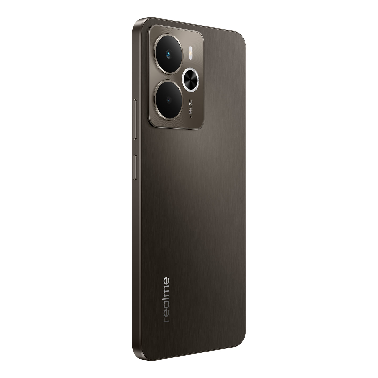 realme 14 5G, 8GB+256GB Storm Titanium Smartphone (6,67 Zoll, 50 MP, 6000-mAh, Octa-Core, Fingerabdrucksensor, braun)