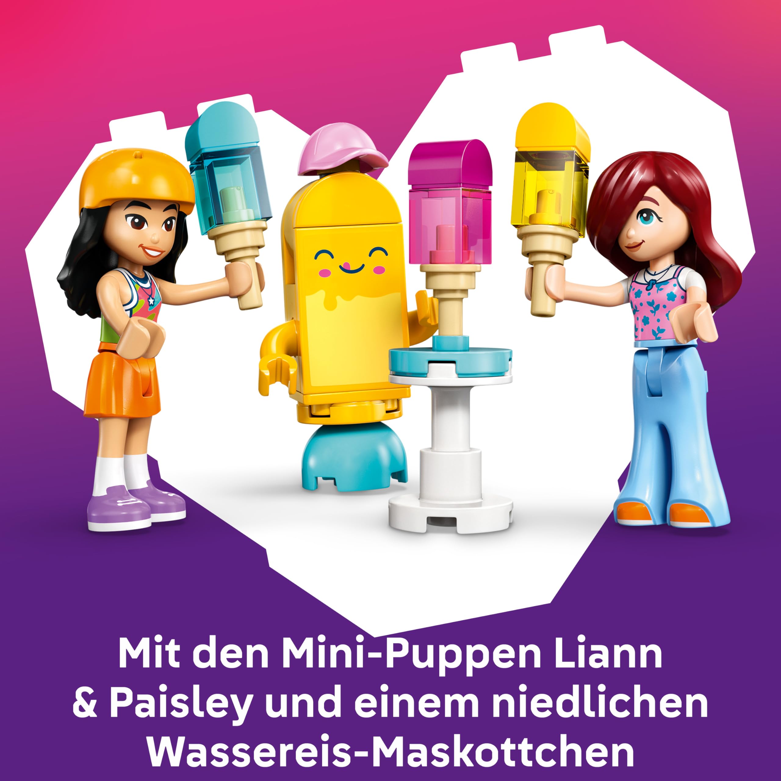 LEGO Friends EIS- und Luftballonstand - Spielzeugladen mit Fahrrad, 42692