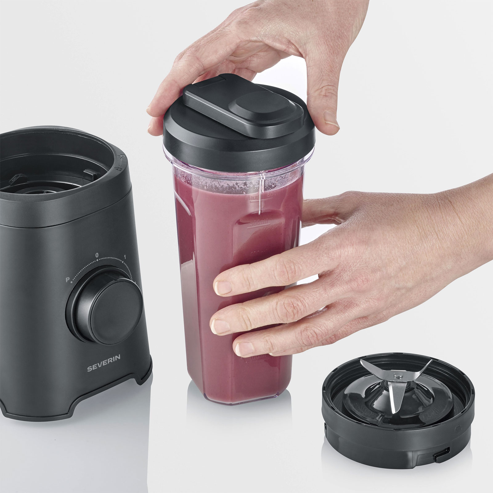 SEVERIN SM 3743 Smoothie Mixer Standmixer