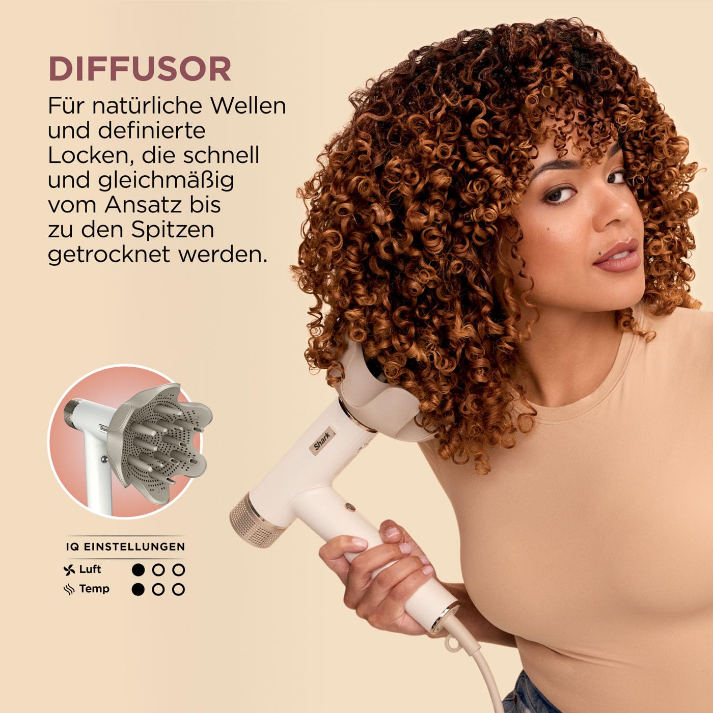 Shark SpeedStyle Haartrockner & RapidGloss Finisher mit Aufbewahrungstasche