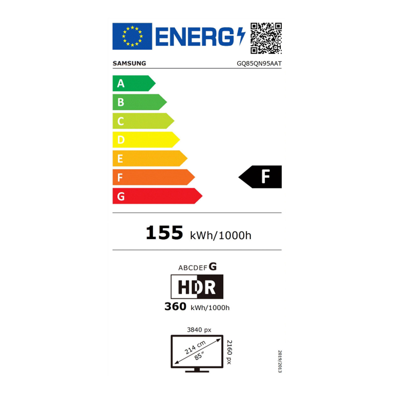 Samsung GQ85QN95AATXZG Neo QLED Samsung GQ85QN95AATXZG Neo QLED
