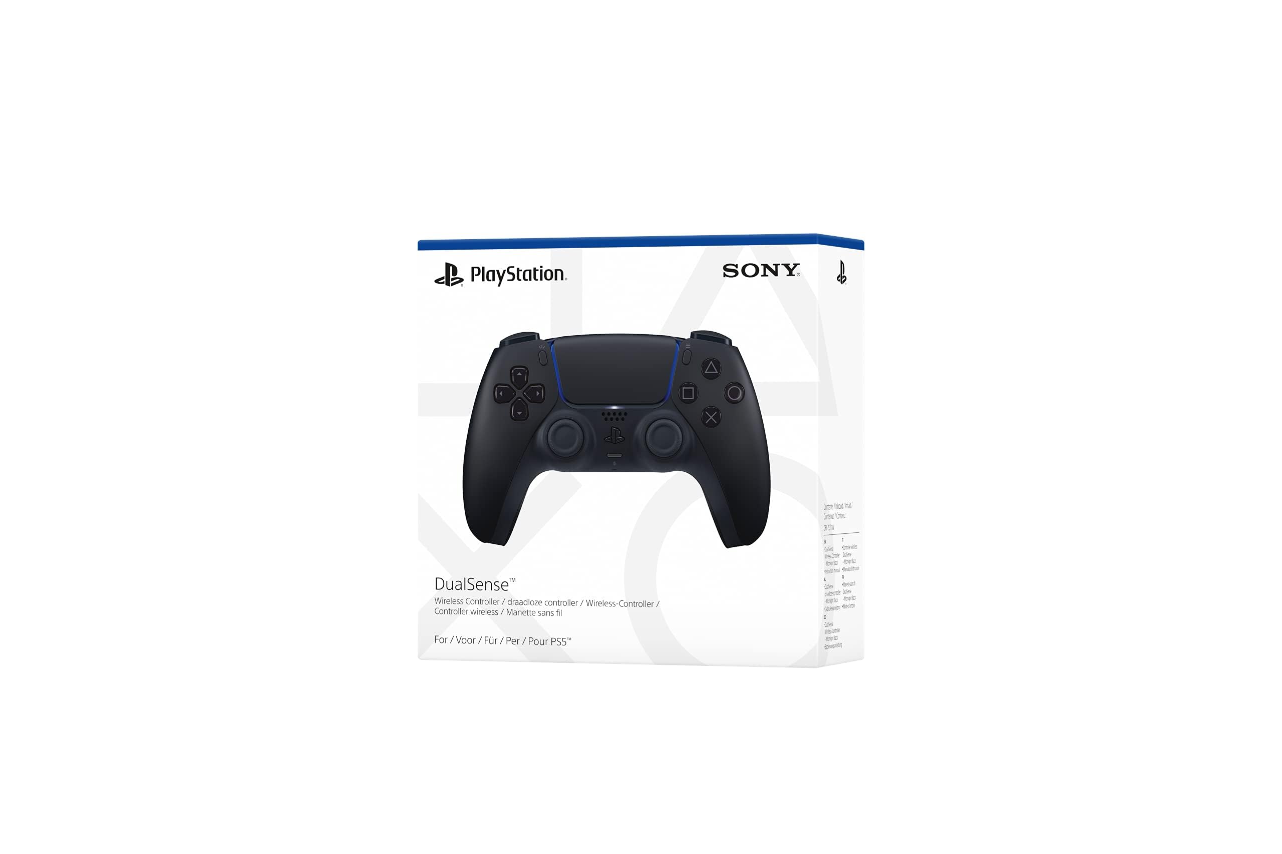 Sony Playstation 5 Dualsense Controller, Schwarz (Midnight Black)