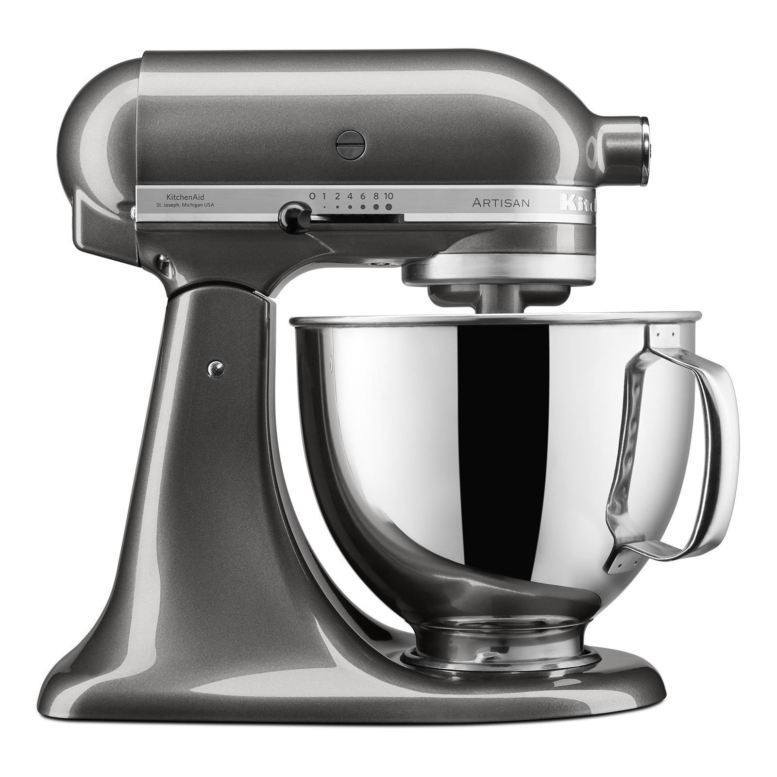 KitchenAid 5KSM125EQG 4,8L Küchenmaschine Liquid Graphite