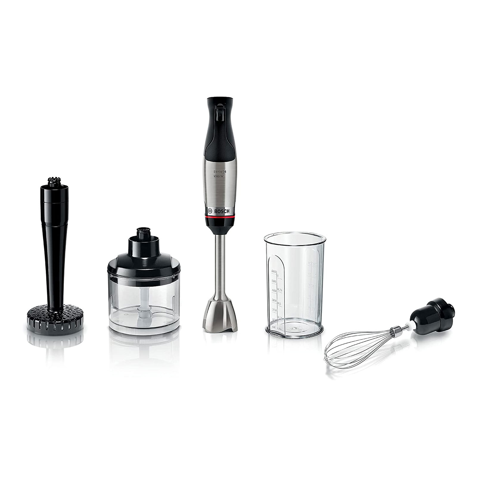 Bosch MSM6M623 Serie 6, Stabmixer, ErgoMaster, 1000 W, Edelstahl Bosch MSM6M623 Serie 6, Stabmixer, ErgoMaster, 1000 W, Edelstahl