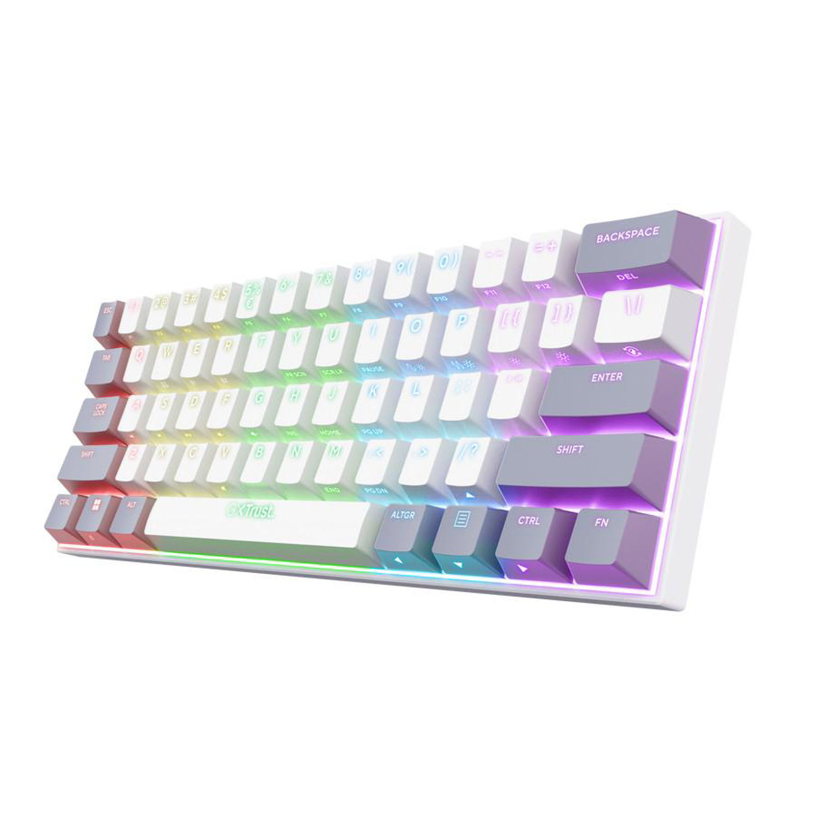 Trust GXT 873 Kabellose mechanische 60 %-Mini-Gaming-Tastatur