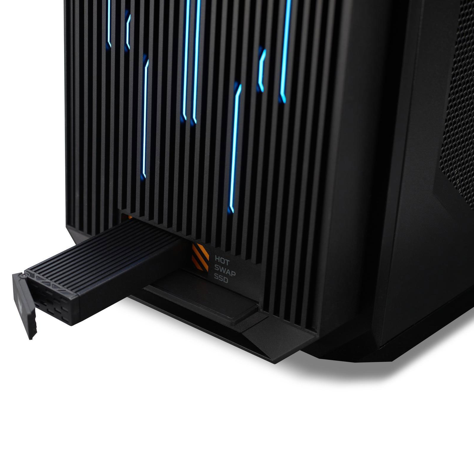 ACER Gaming-PC Predator Orion X (POX-950), Schwarz, Intel Core i7-13700KF, 32 GB, 2 TB M.2 SSD, RTX 4090 24GB