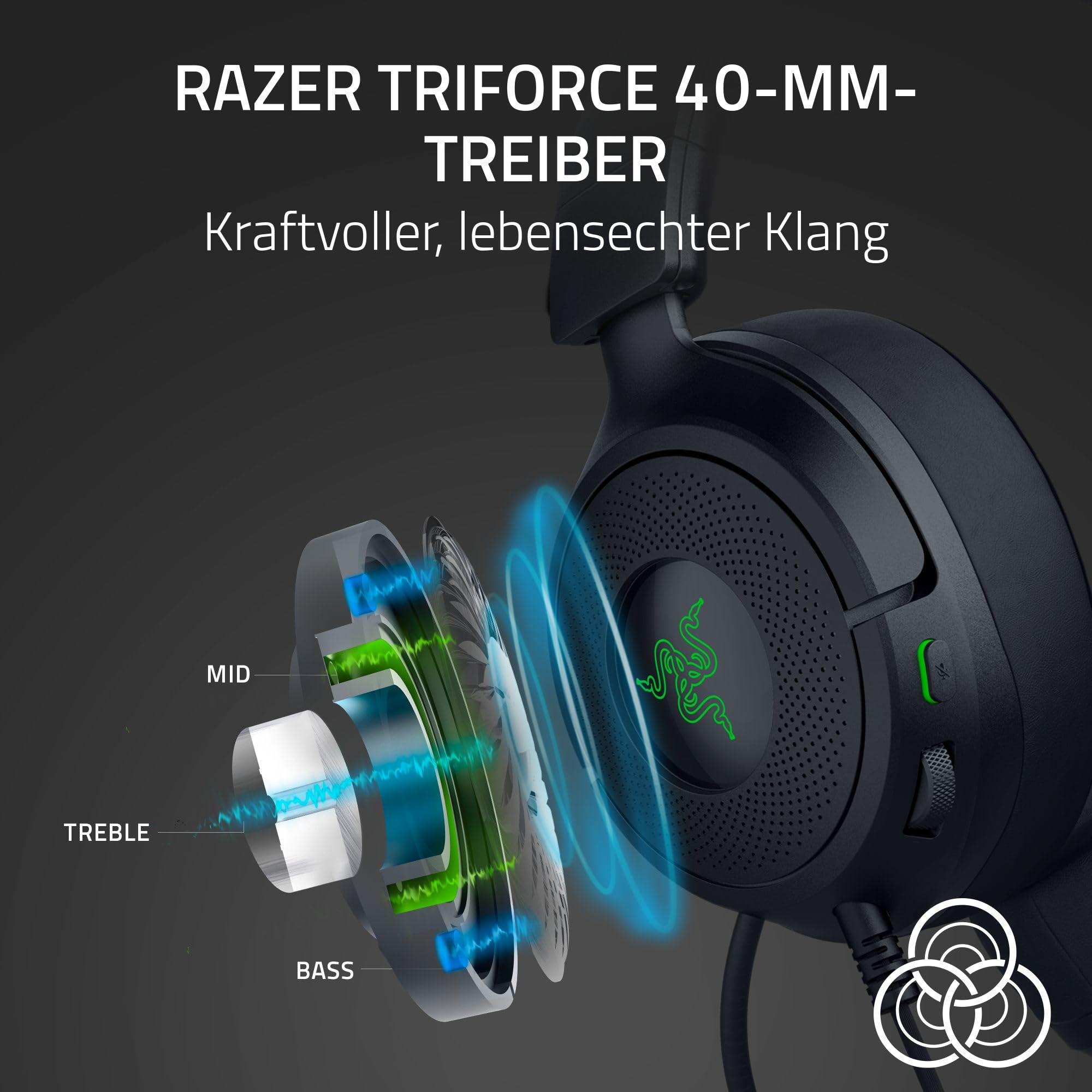Razer Kraken Kitty V3 X - Kabelgebundenes Kitty-Headset für Gaming