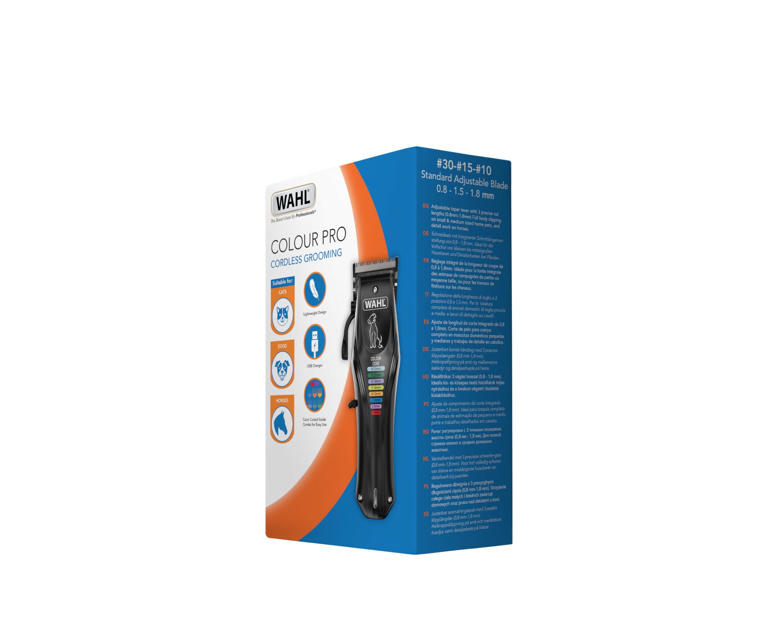 WAHL Animal Color Pro, Wiederaufladbare Tierschermaschine