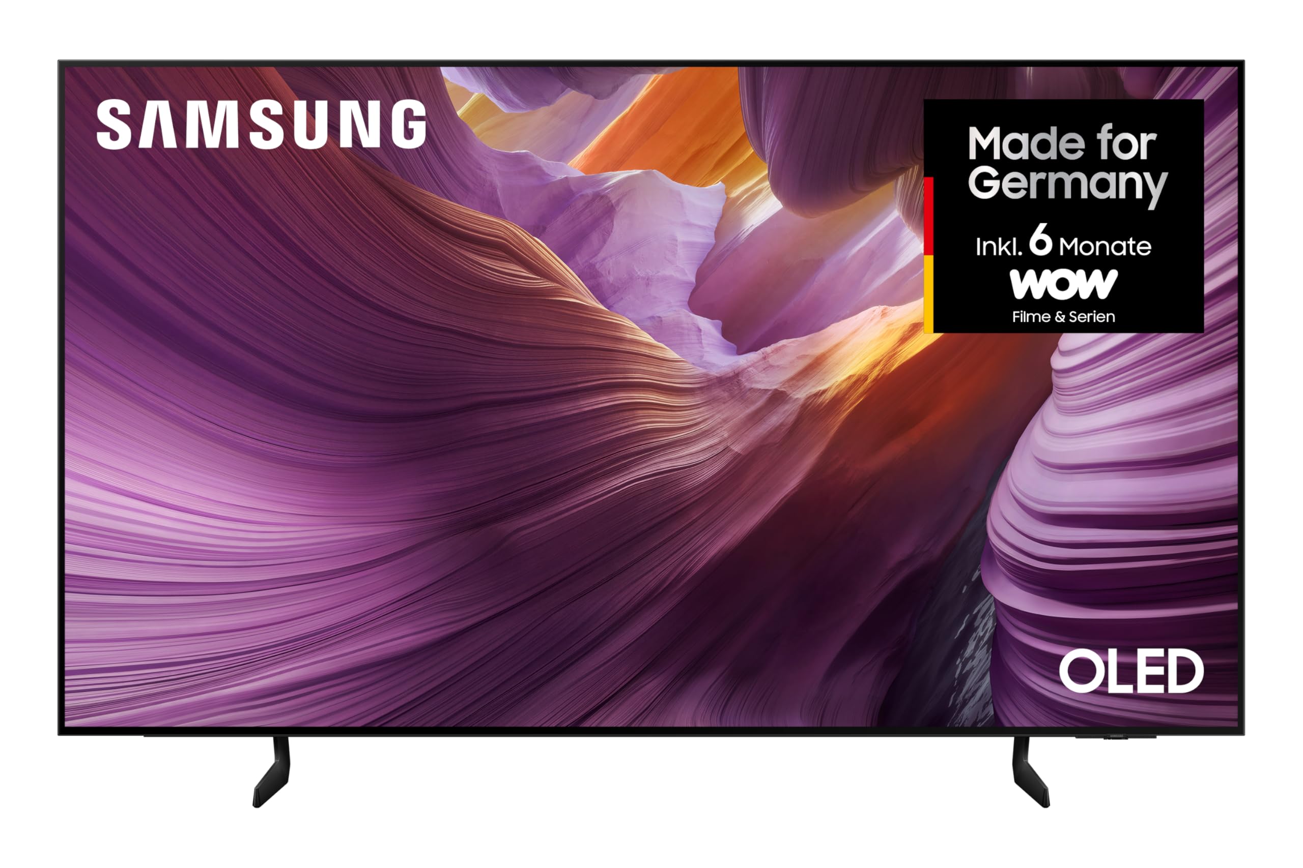 Samsung GQ65S85FAEXZG OLED TV 65 Zoll 4K UHD HDR Smart TV Sprachsteuerung Bixby