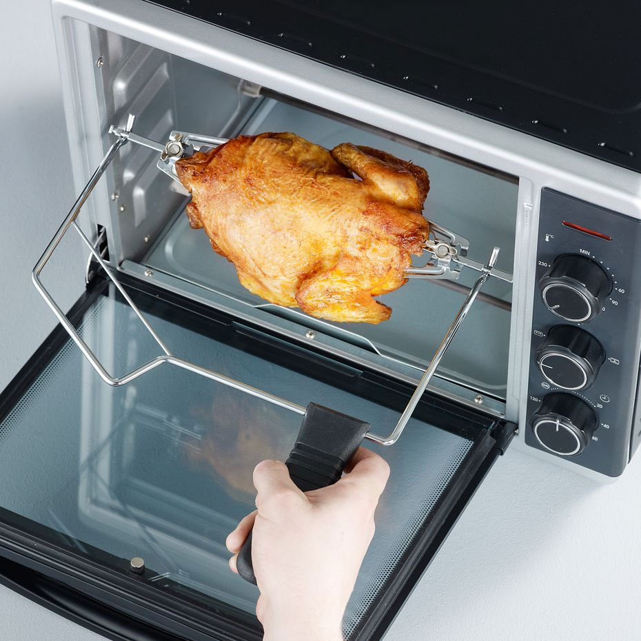 SEVERIN TO 2056 Toastofen Umluft schwarz-silber