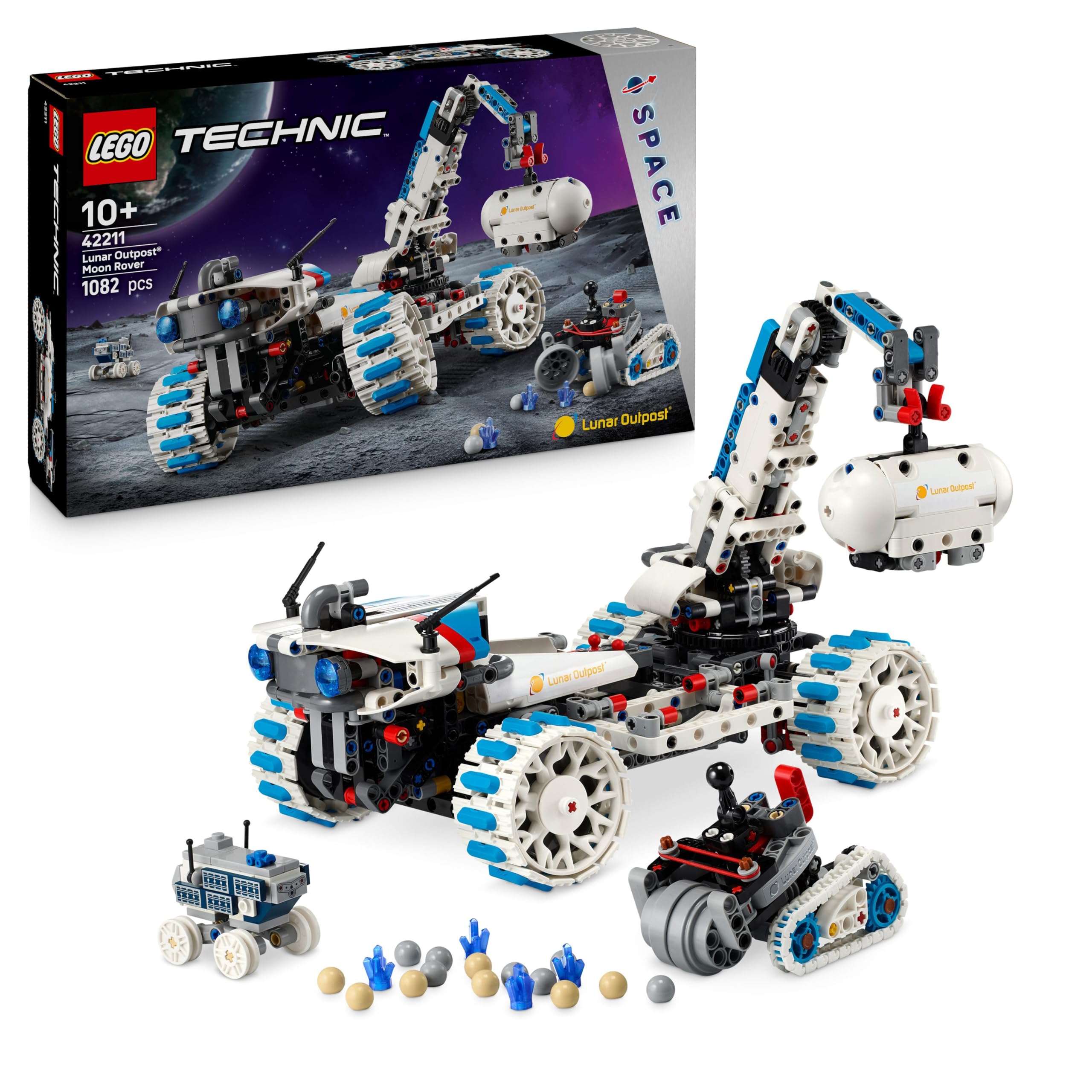 LEGO Technic Lunar Outpost Mondrover-Raumfahrzeug 42211