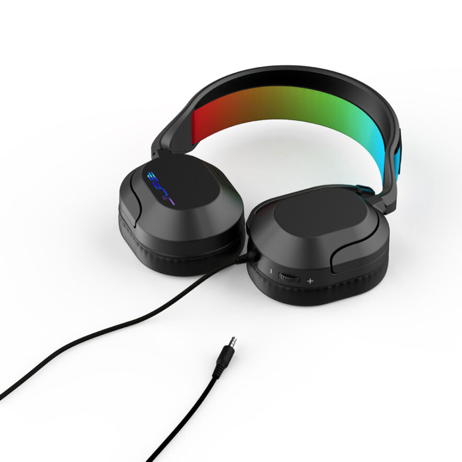 JLab Gaming Nightfall Wired Headset On Ear - Schwarz