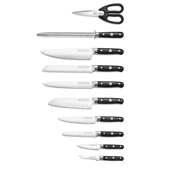 KitchenAid Messerblock 11-teilig KKFMA11CA Liebesapfelrot
