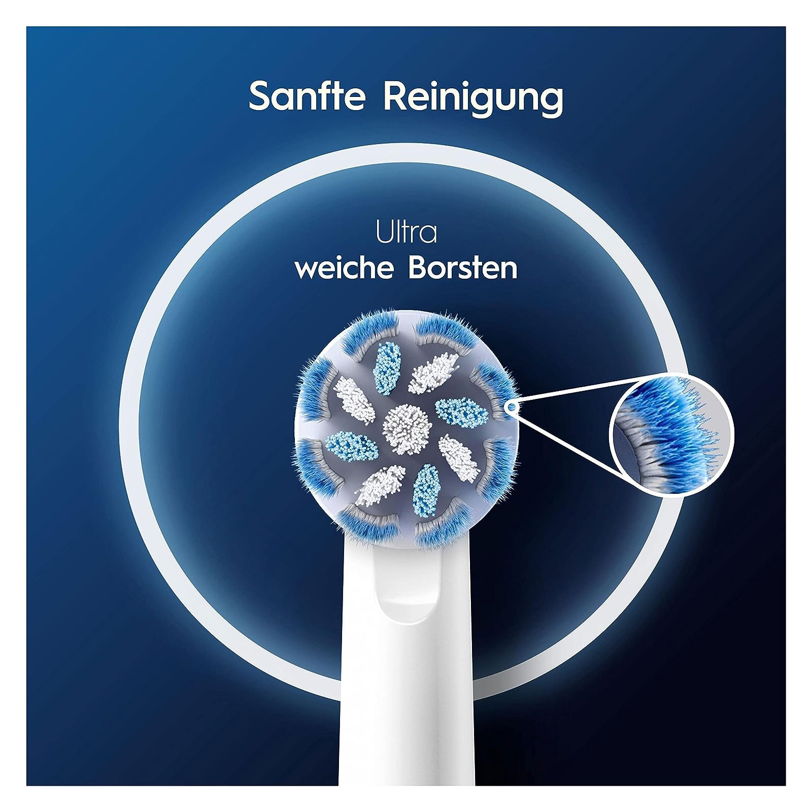 Oral-B Aufsteckbürsten Pro Sensitive Clean, 8 Stück