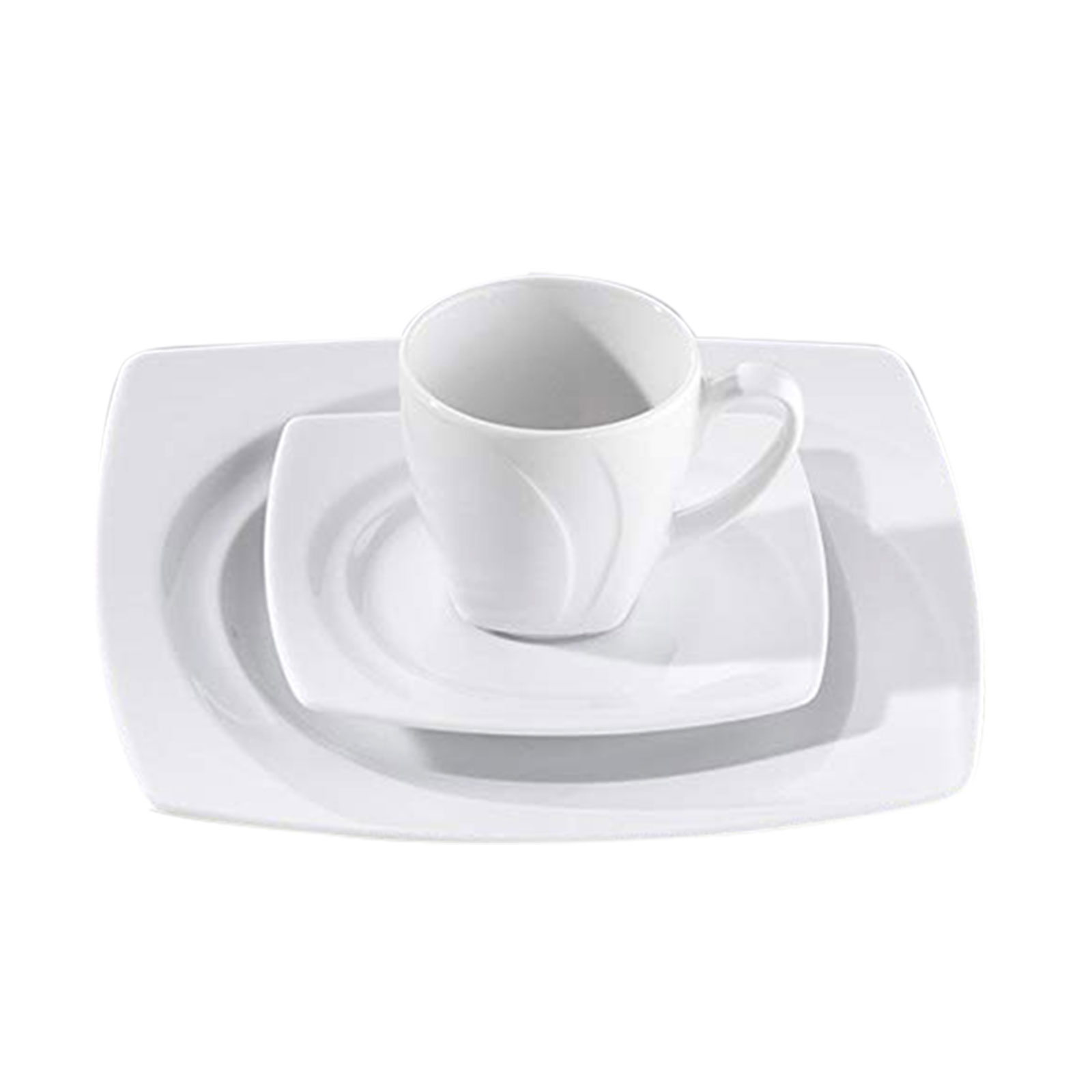 CreaTable, 13160, Serie Celebration weiss, Kombiservice 30tlg