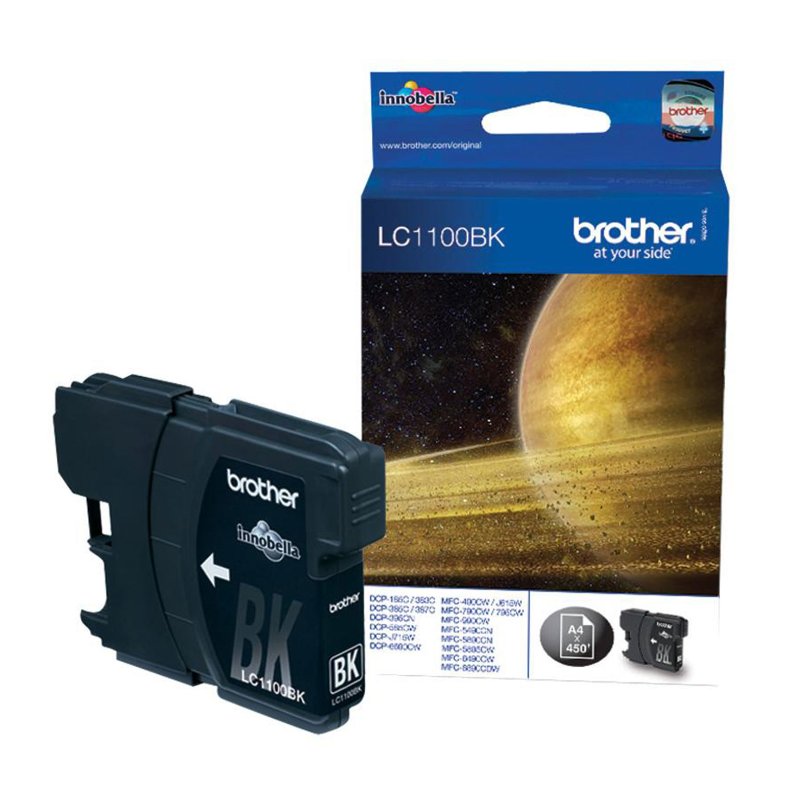Brother LC1100BK Druckerpatrone black