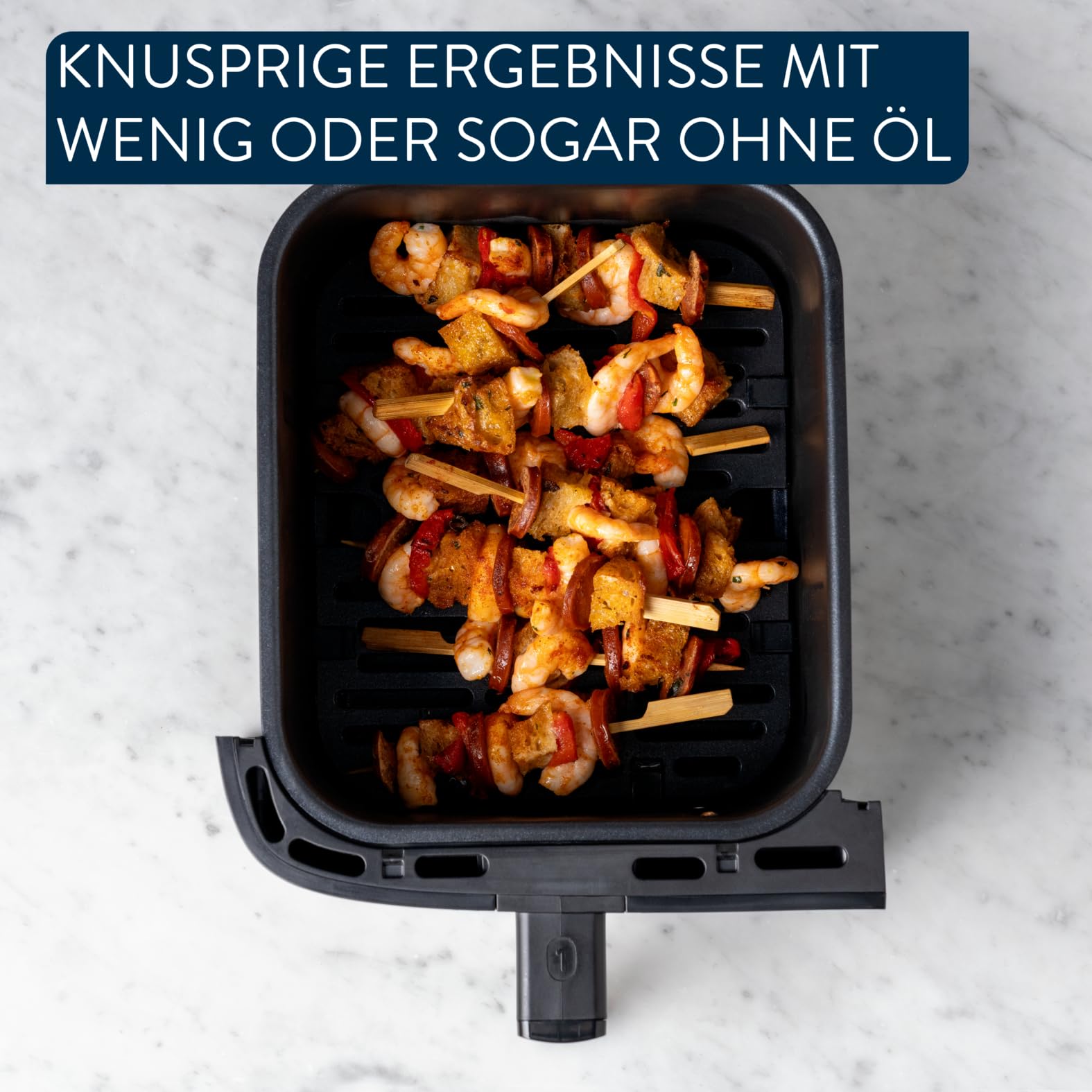 TEFAL EY90JD Jamie Oliver Doppel-Heißluftfritteuse 8,3 l Füllmenge