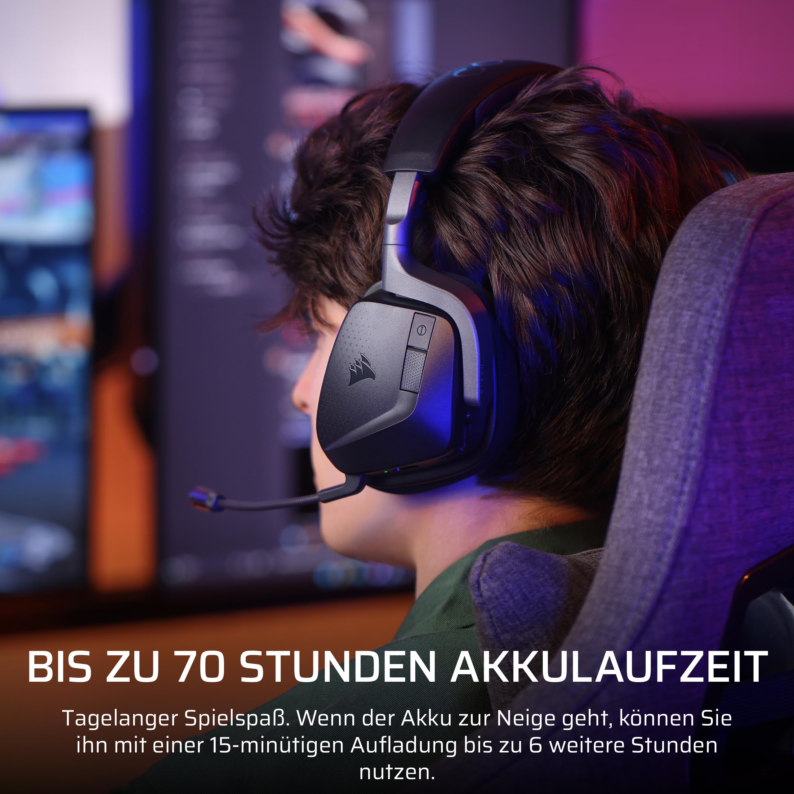 Corsair Void V2 Max Kabellose Bluetooth-Gaming-Kopfhörer