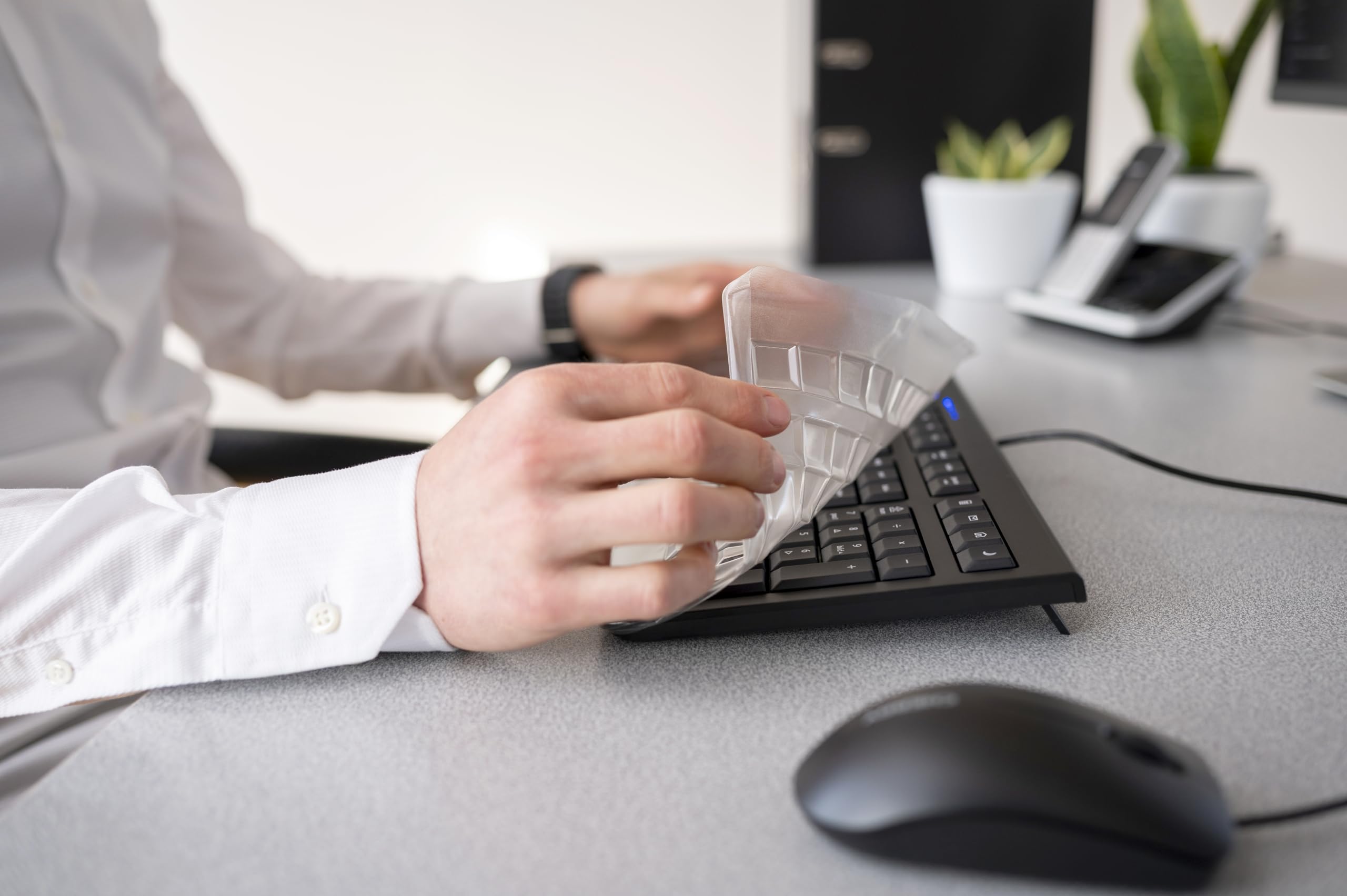 CHERRY WetEx, Flexibe Tastatur-Schutzfolie