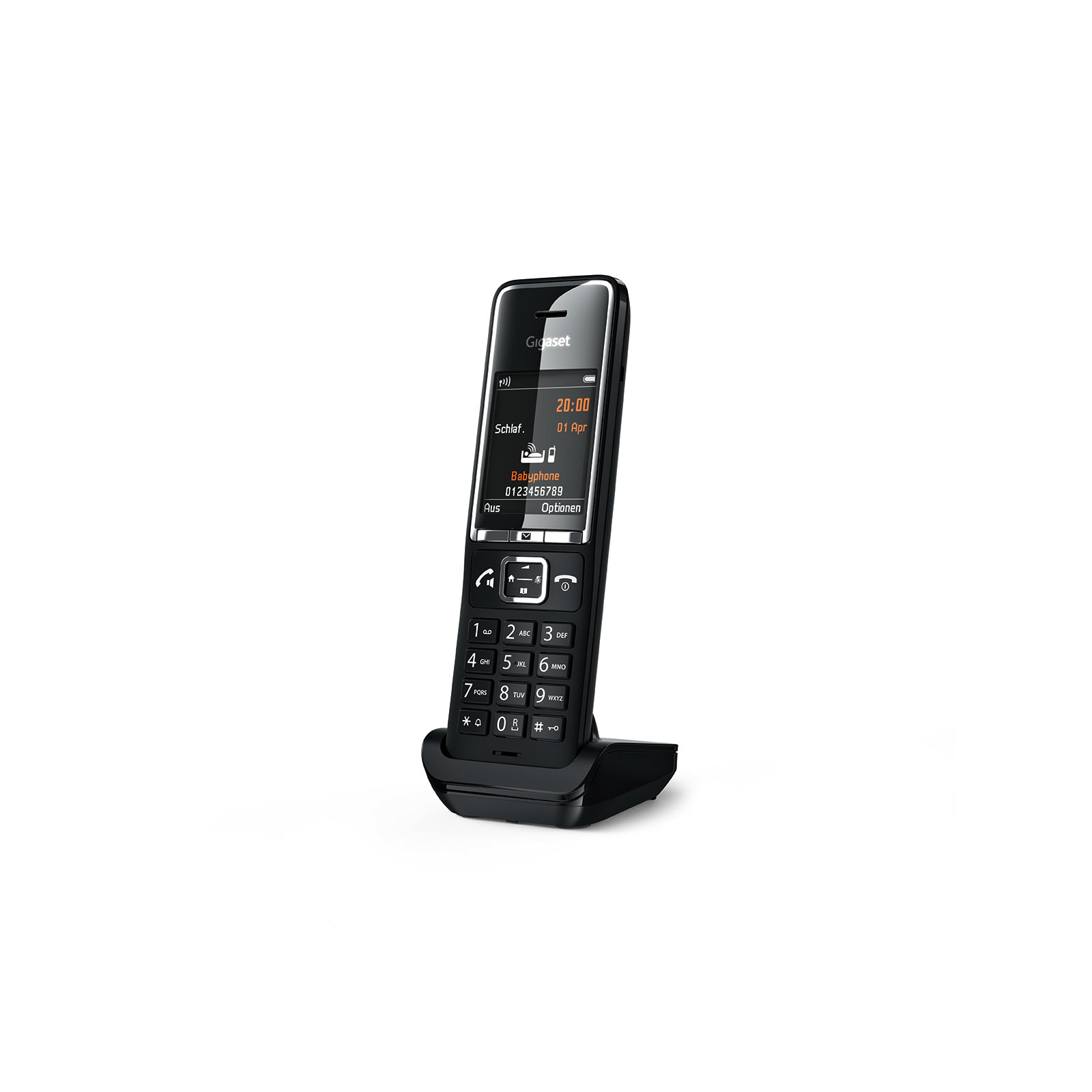 Gigaset C550HX SCHWARZ Schnurloses-Telefon