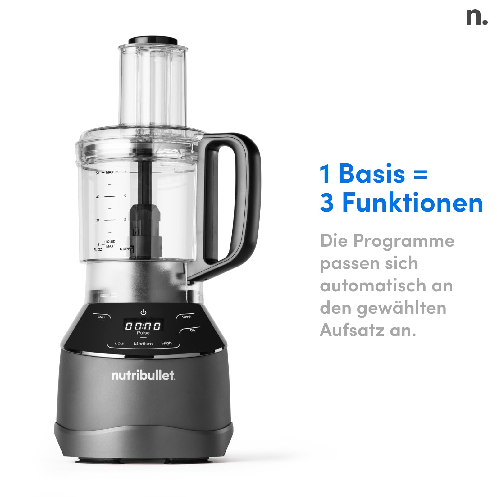 nutribullet Full Size Blender Combo, Elektrischer Mixer