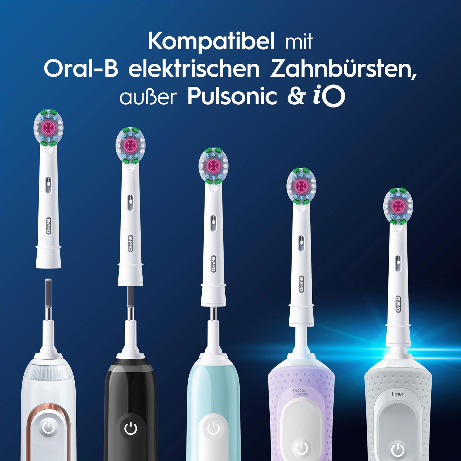 Oral-B Aufsteckbürsten Pro 3DWhite