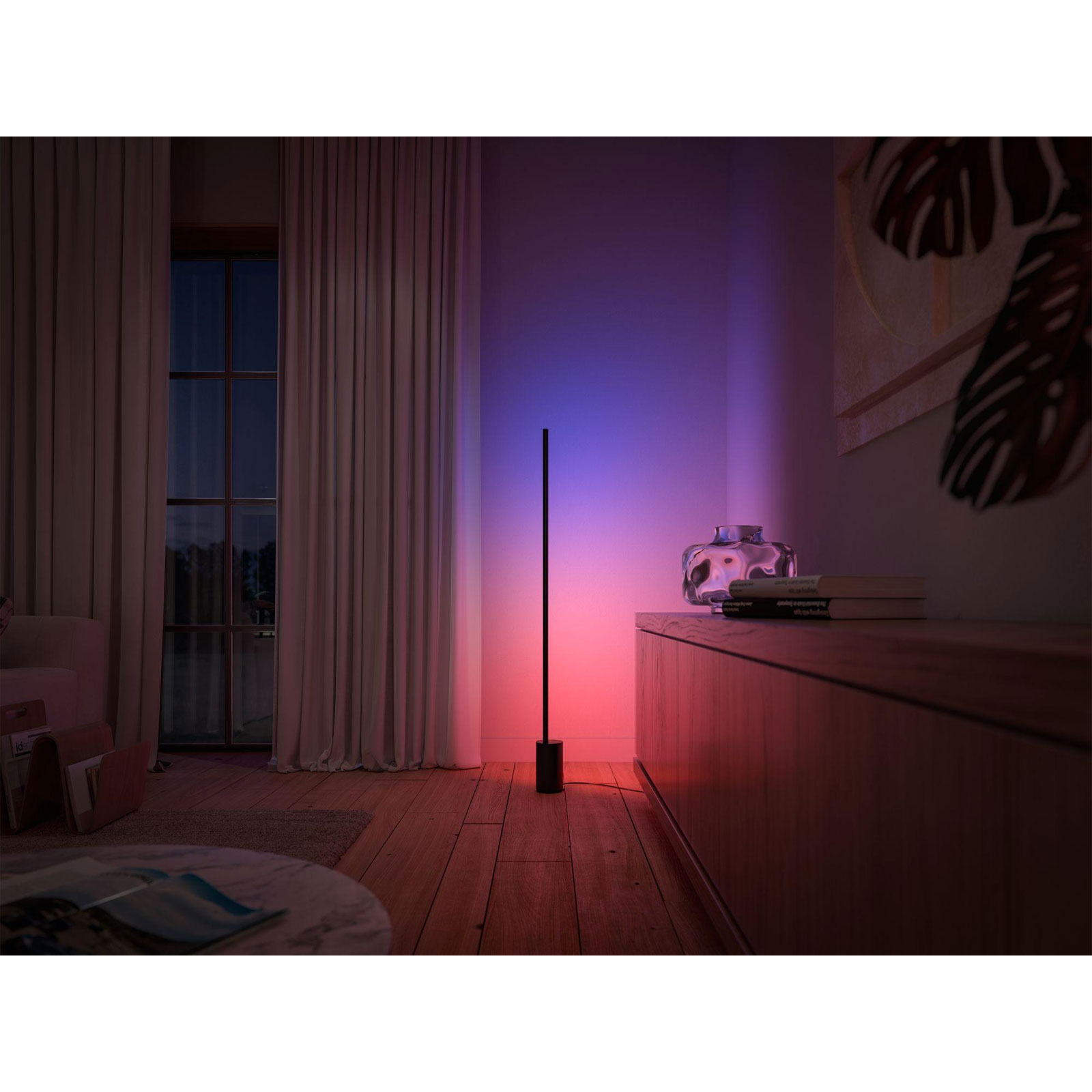 Philips Hue Gradient Signe Stehleuchte, Schwarz