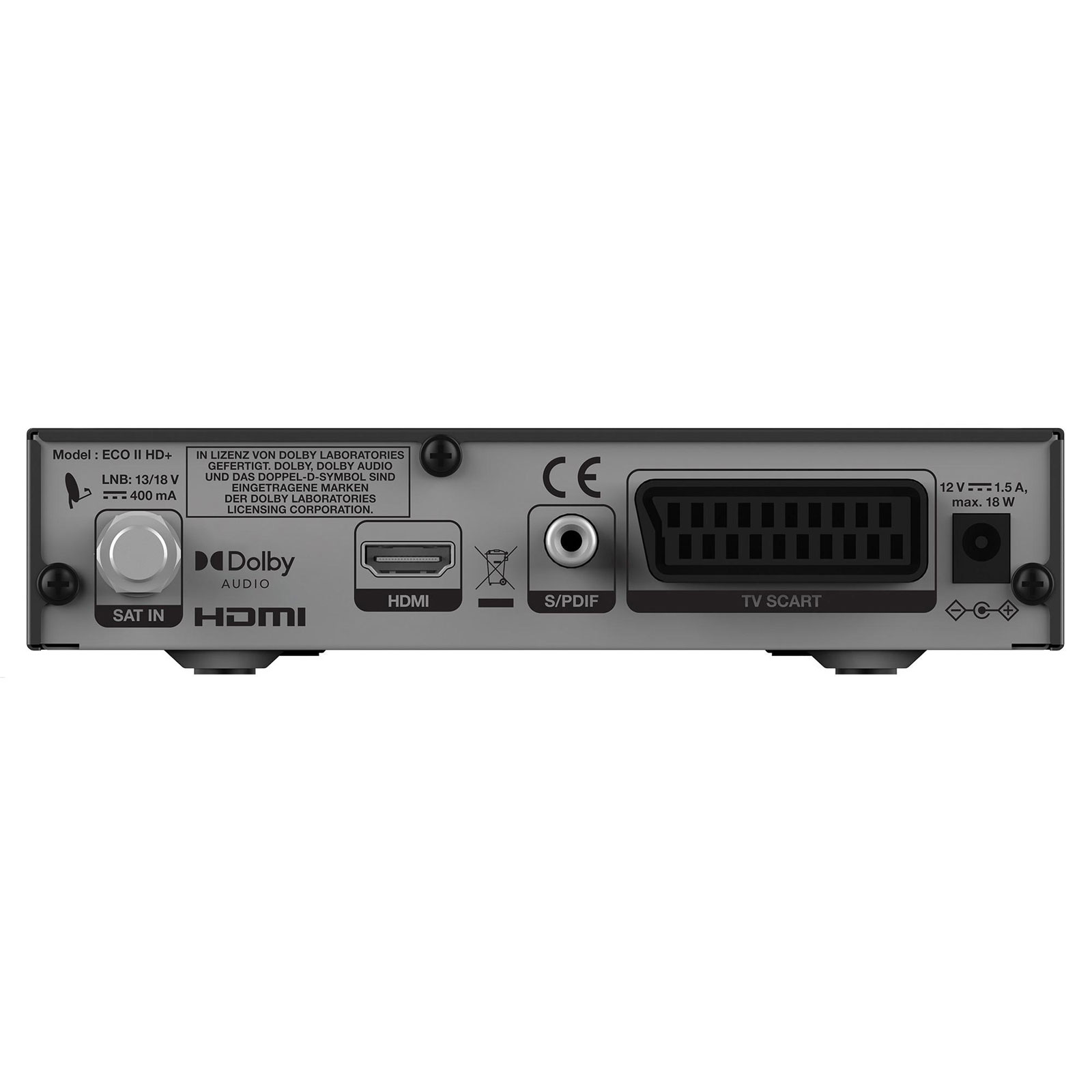 Humax Eco II HD+ DVBS Receiver Humax Eco II HD+ DVBS Receiver