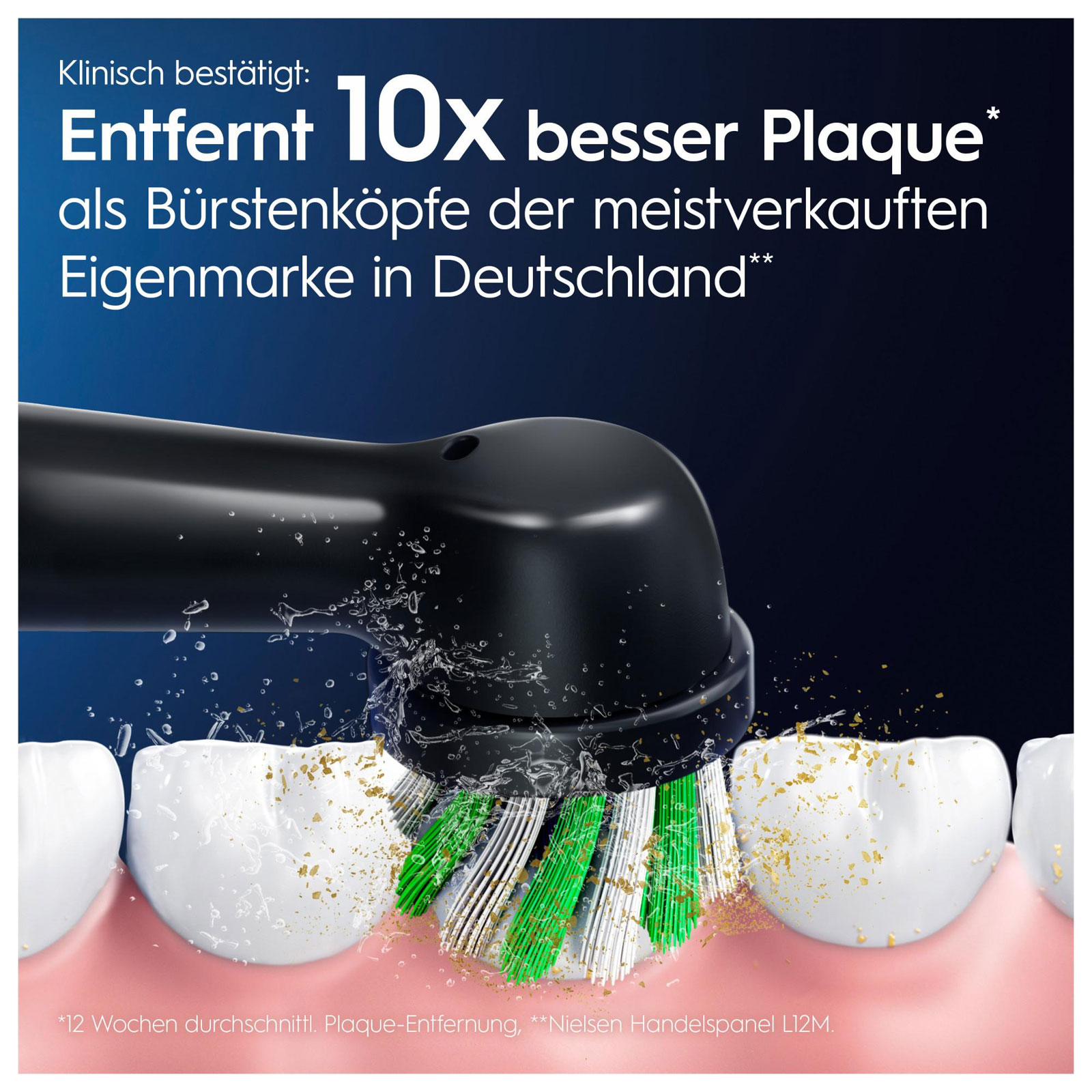 Oral-B Pro CrossAction Aufsteckbürsten, 4+1 Gratis