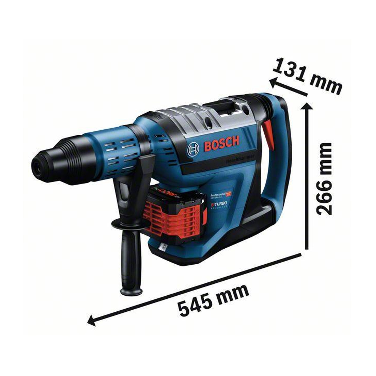 Bosch Professional GBH 18V-45 C Bohrhammer (Akku)