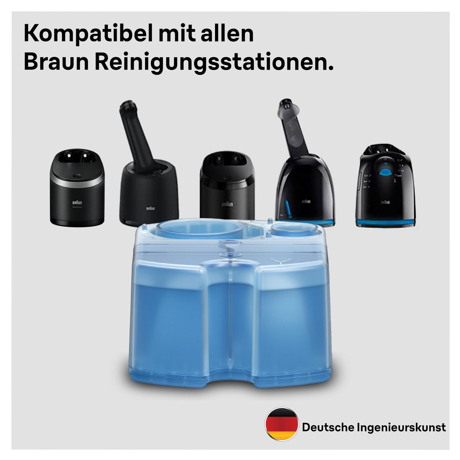BRAUN CCR 6+2 Ersatzkartusche Reinigungskartusche