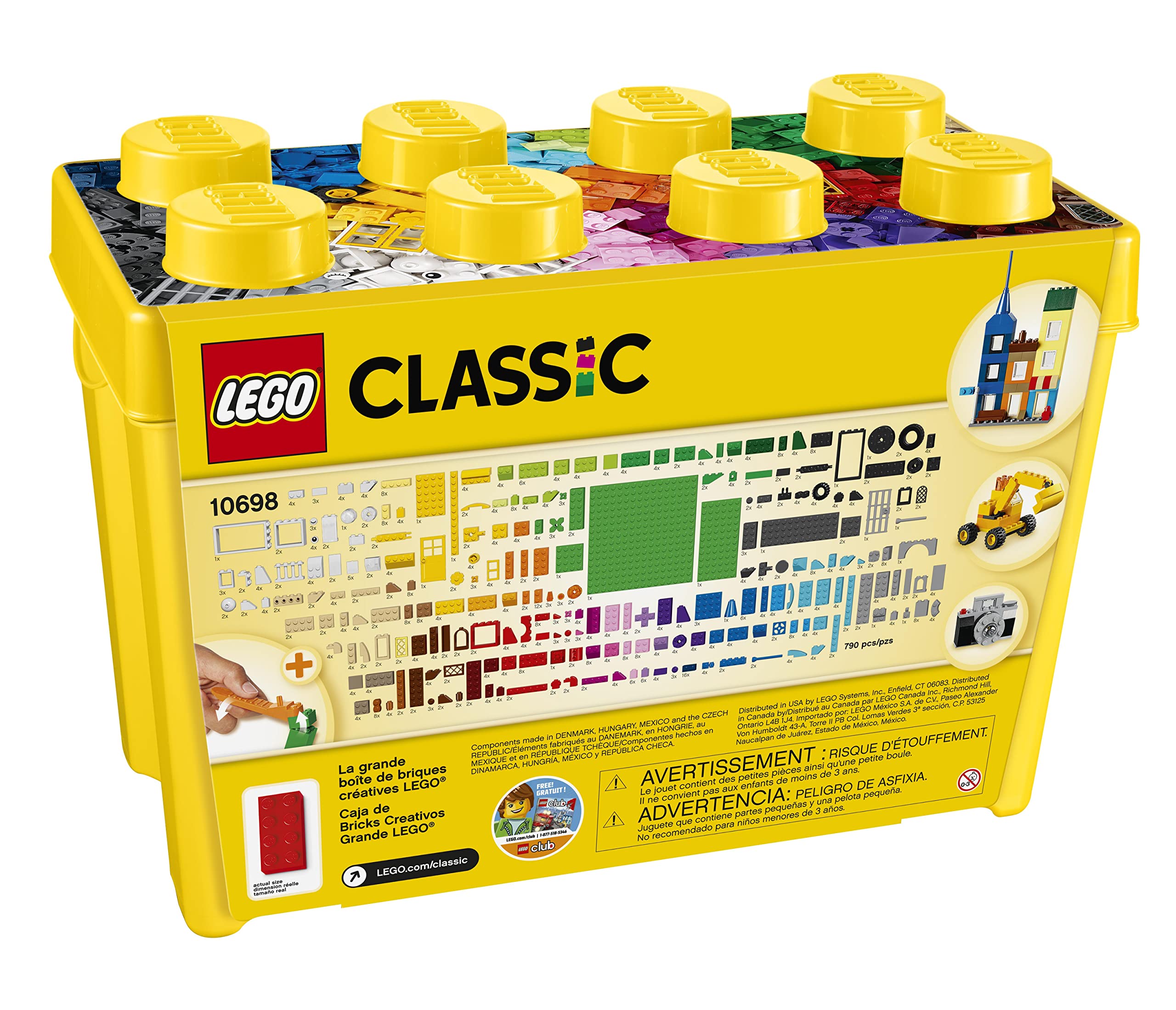 LEGO Spielzeug Classic Große Bausteine-Box 10698