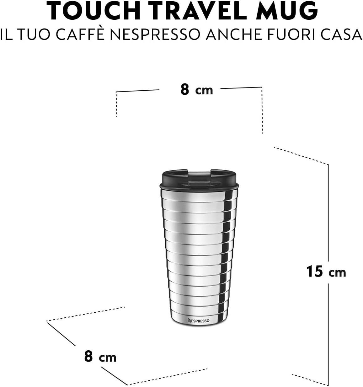 Nespresso TOUCH Travel Mug 345ml