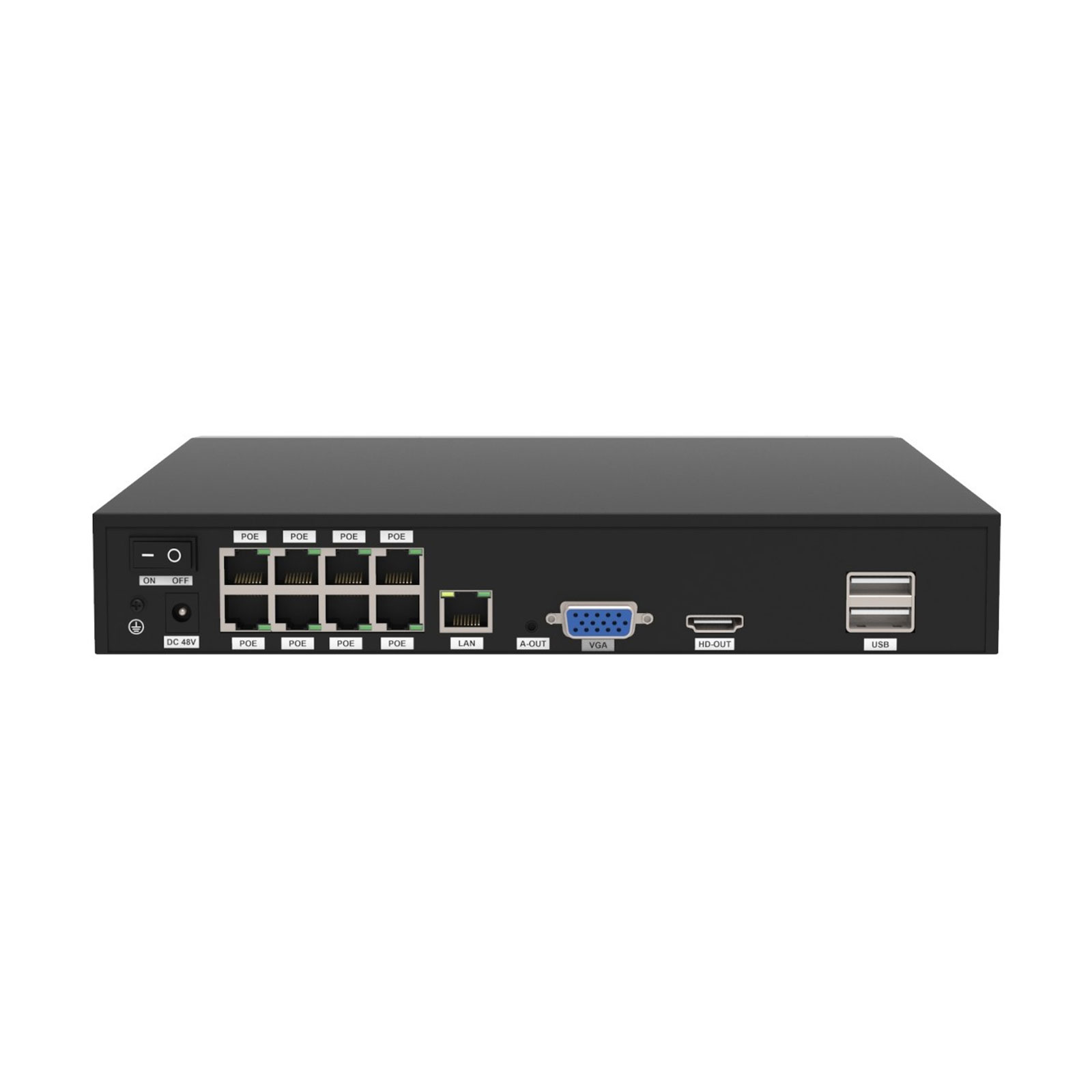 Foscam FNA 108 E B4 2T (Weiß) Komplettset für Videoüberwachung