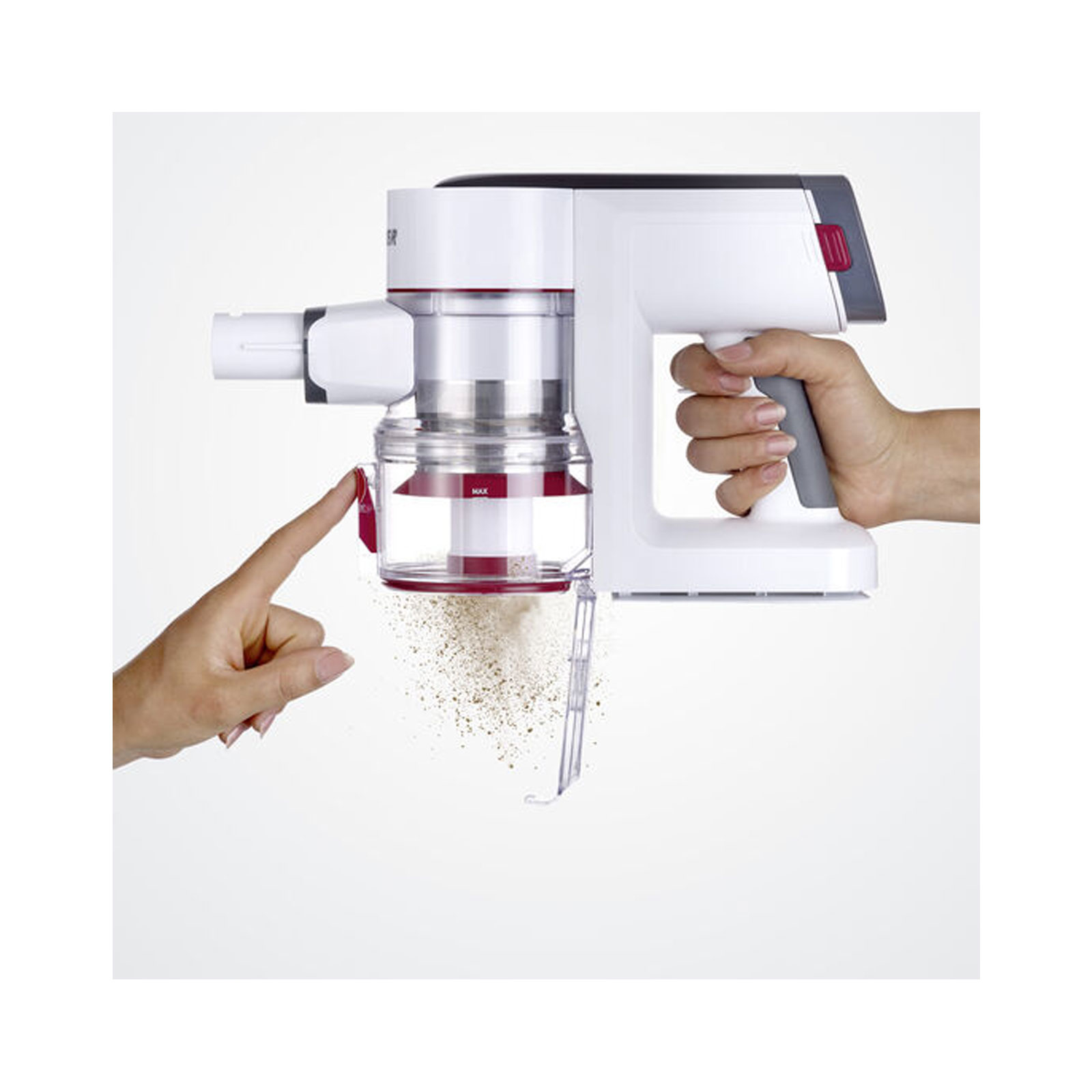 Severin HV 7166 Kabelloser 2-in-1 Hand- und Stielsauger