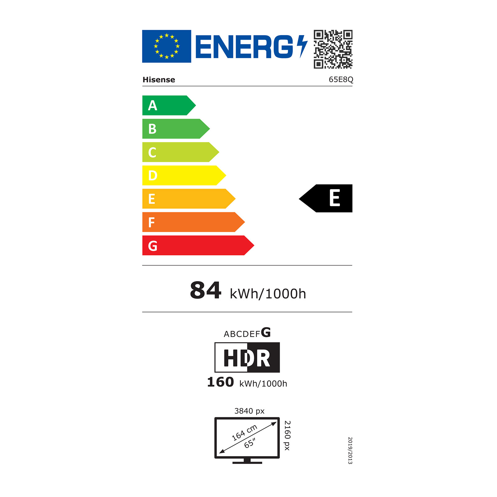 HISENSE 65E8Q ULED Mini LED TV