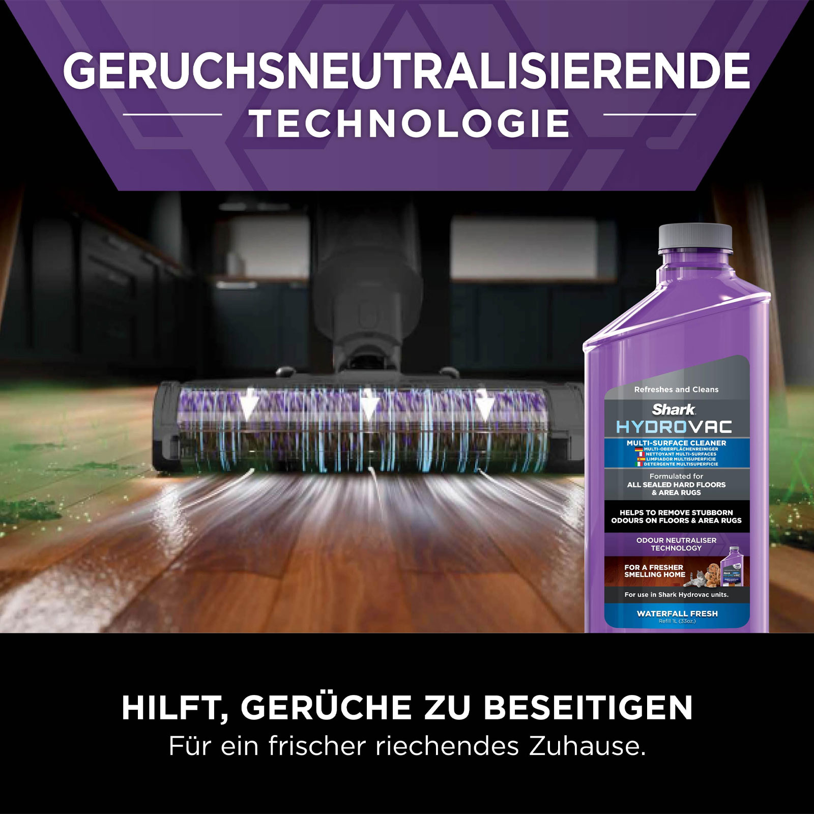 Shark HydroVac Multi-Oberflächenreiniger 1 Liter - 5320NU200EUUK
