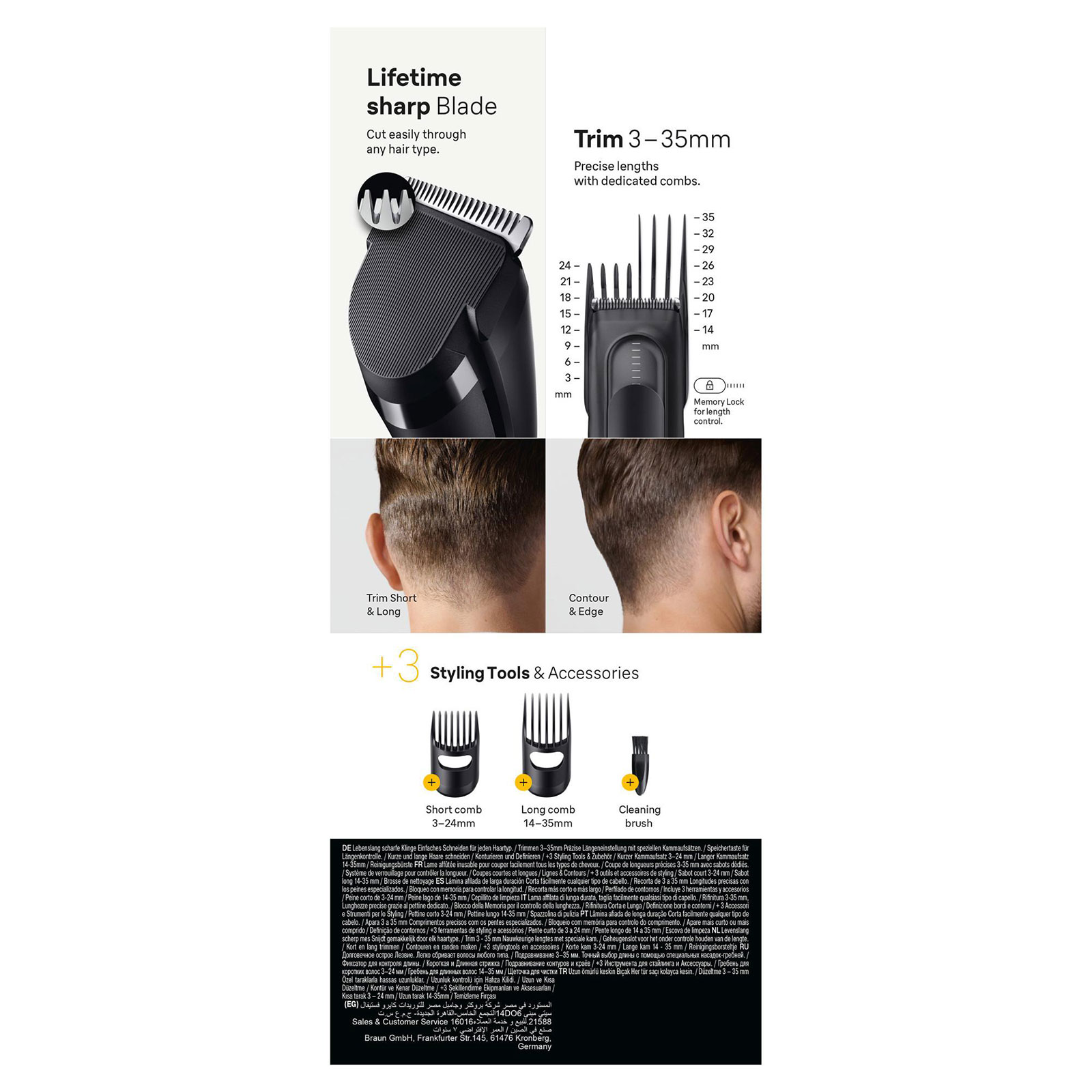 BRAUN Series 5 HC5530 Haarschneider