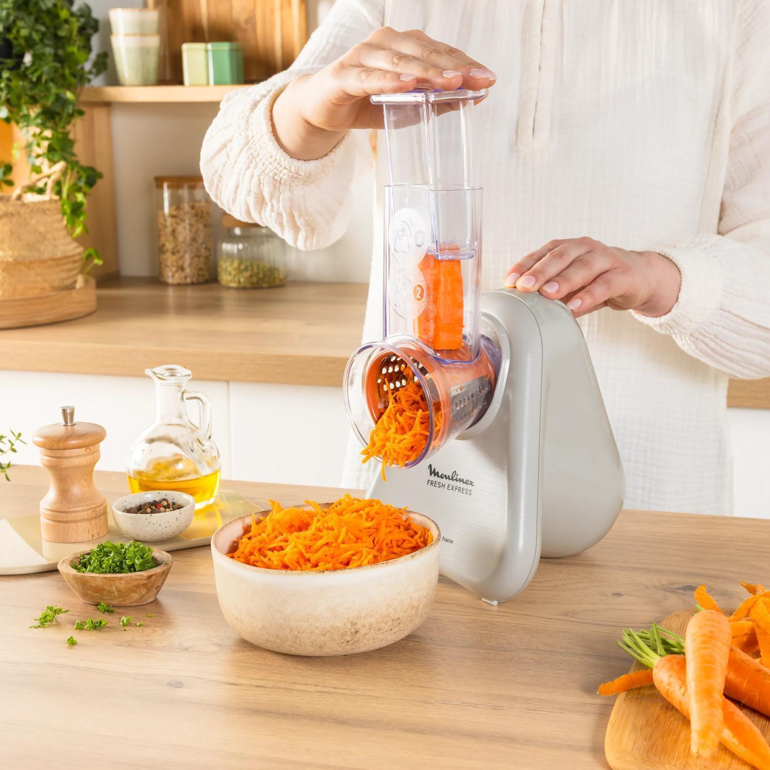MOULINEX DK853B Fresh Express Gemüsewolf