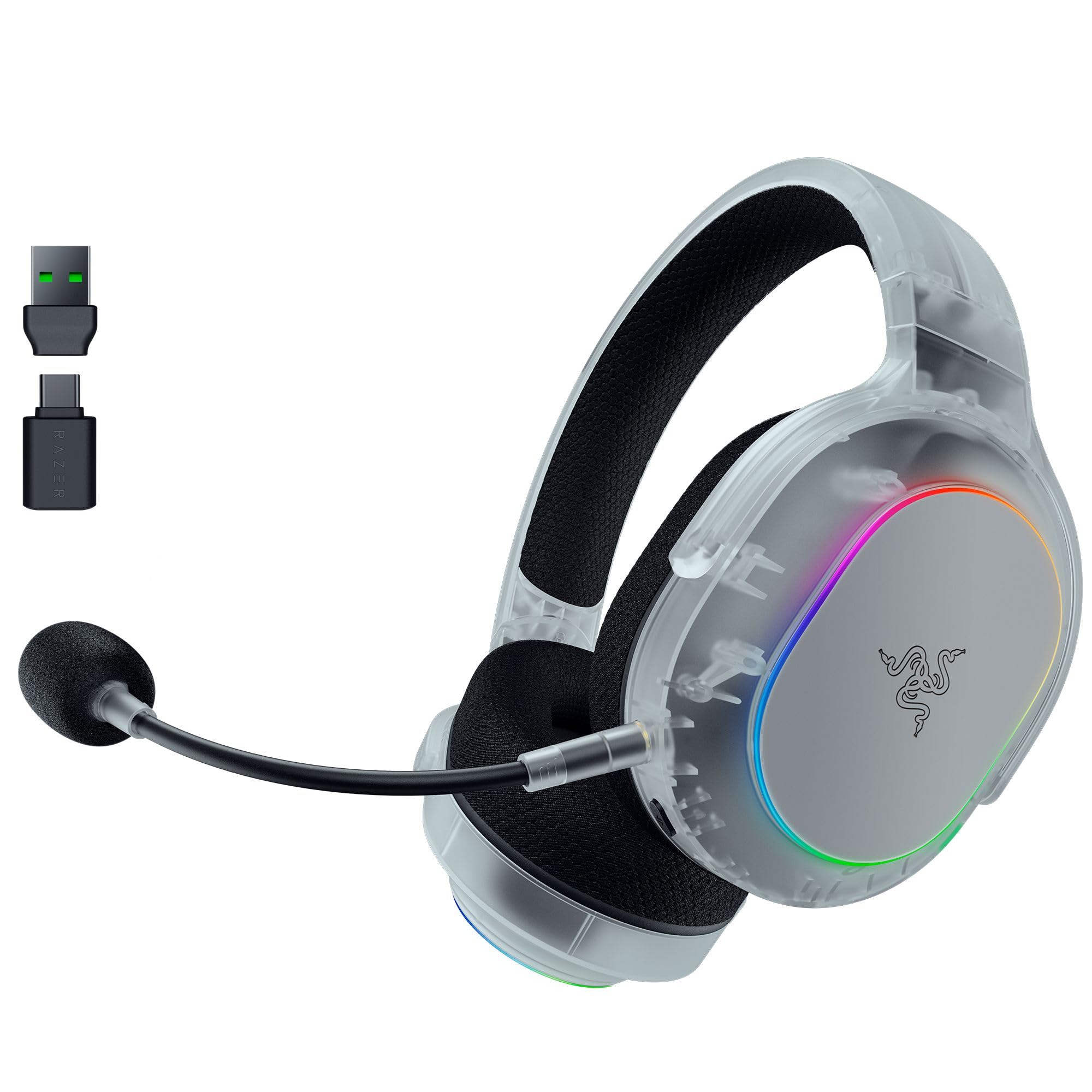 Razer Barracuda X Chroma Phantom White - Kabelloses Gaming-Headset