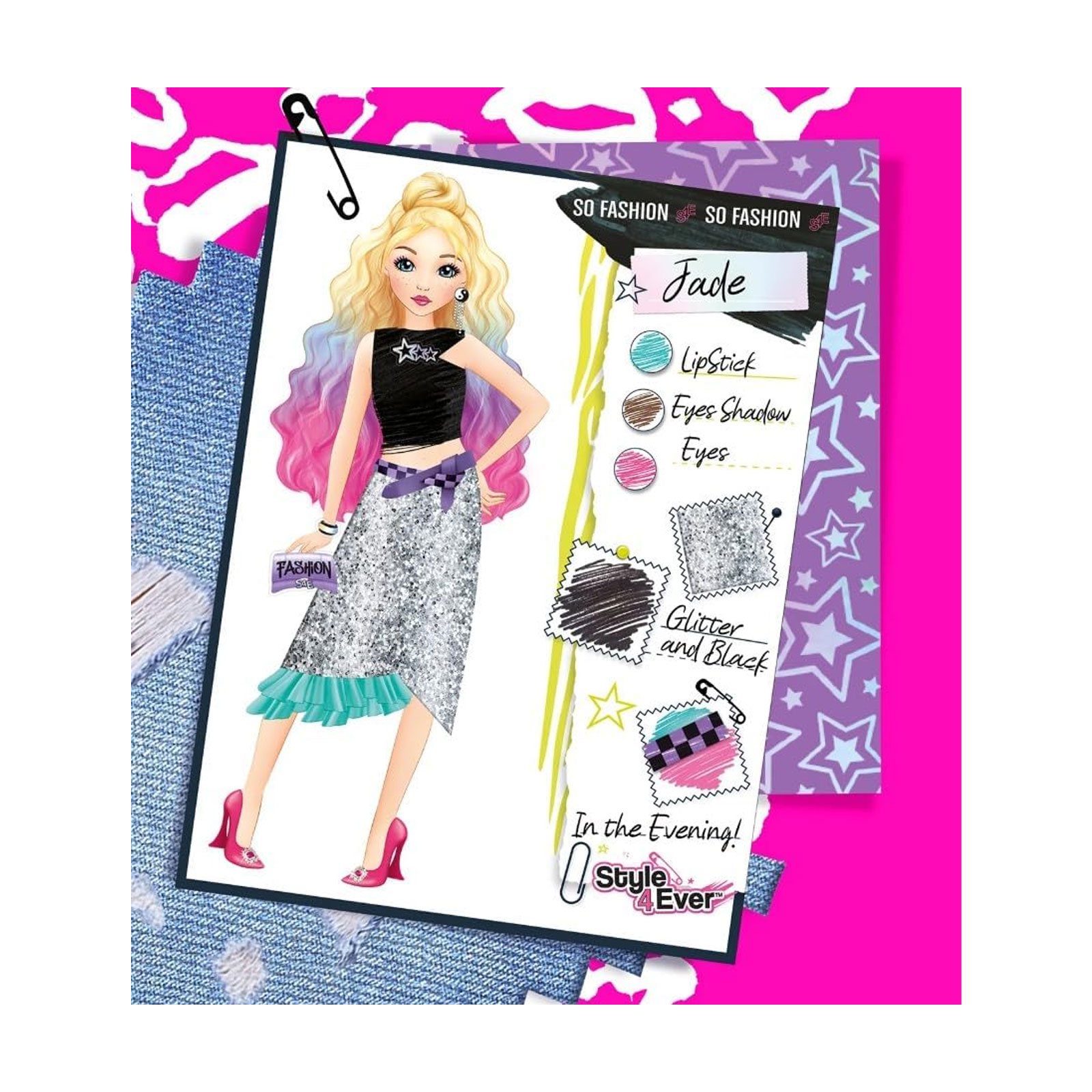 Canaltoys Fashion Designer Mini Sketchbook