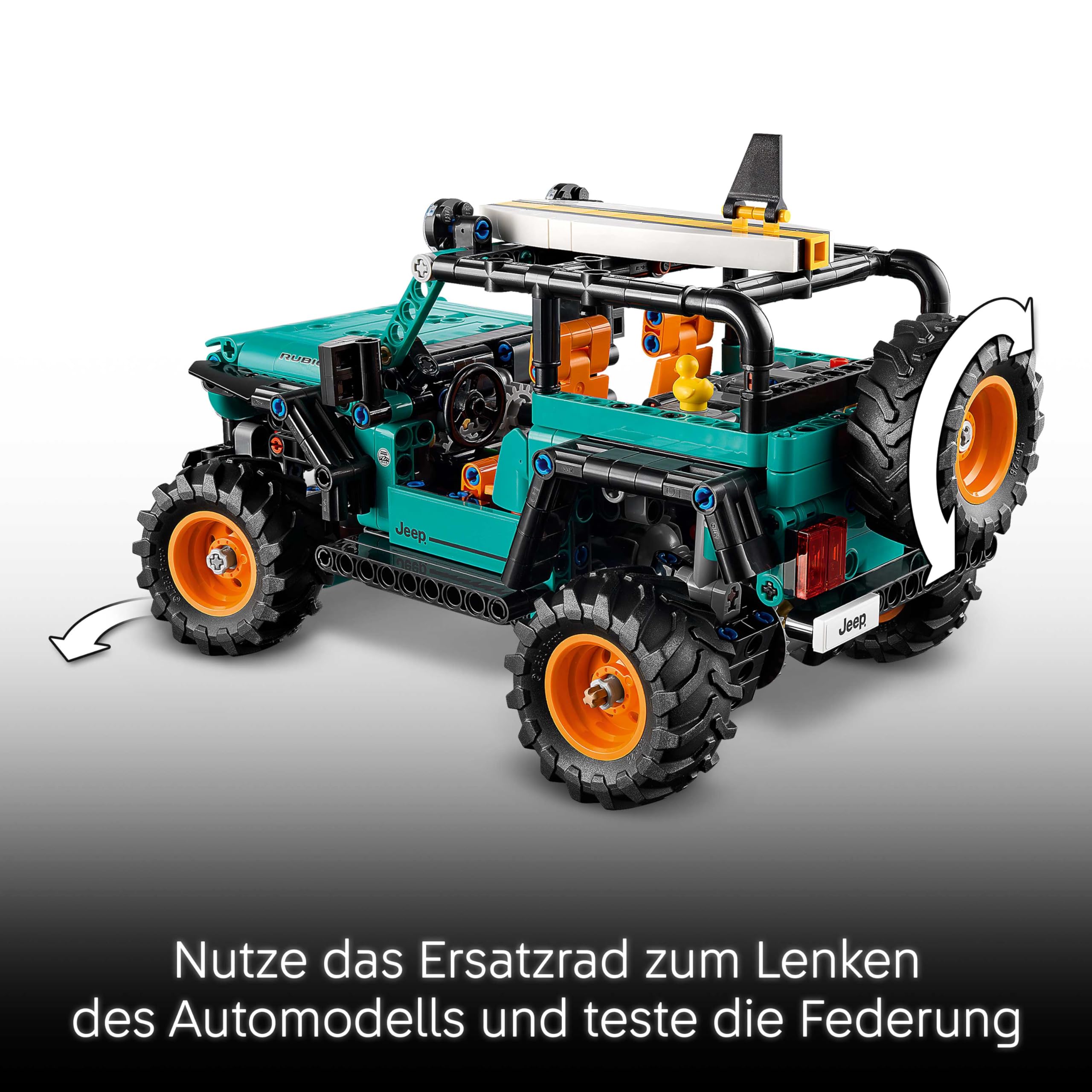 LEGO Technic Jeep Wrangler Rubicon Geländewagen - 42227